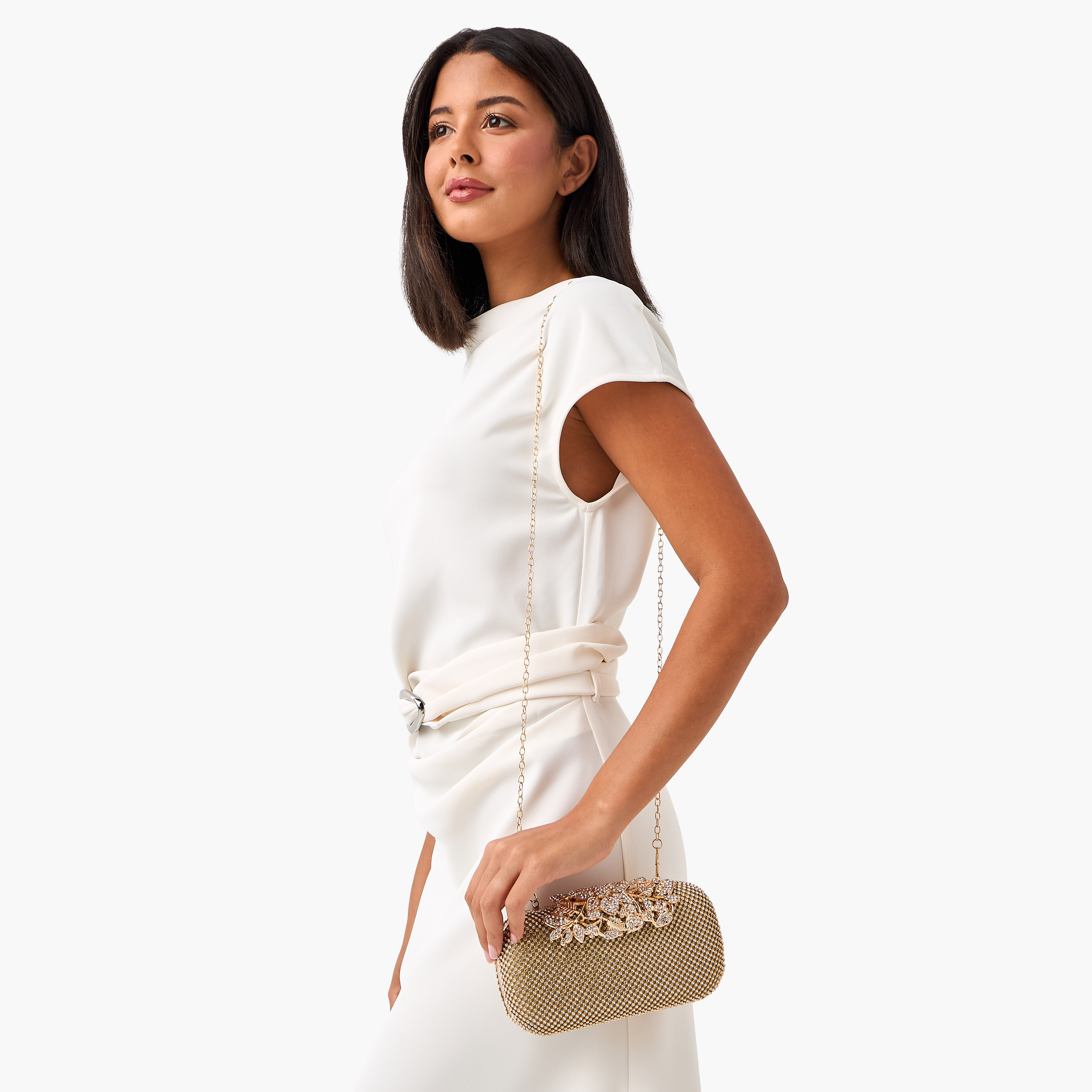 Sasha Embellished Clutch with Detachable Chain Strap-women-bagsandwallets-handbags-image-2
