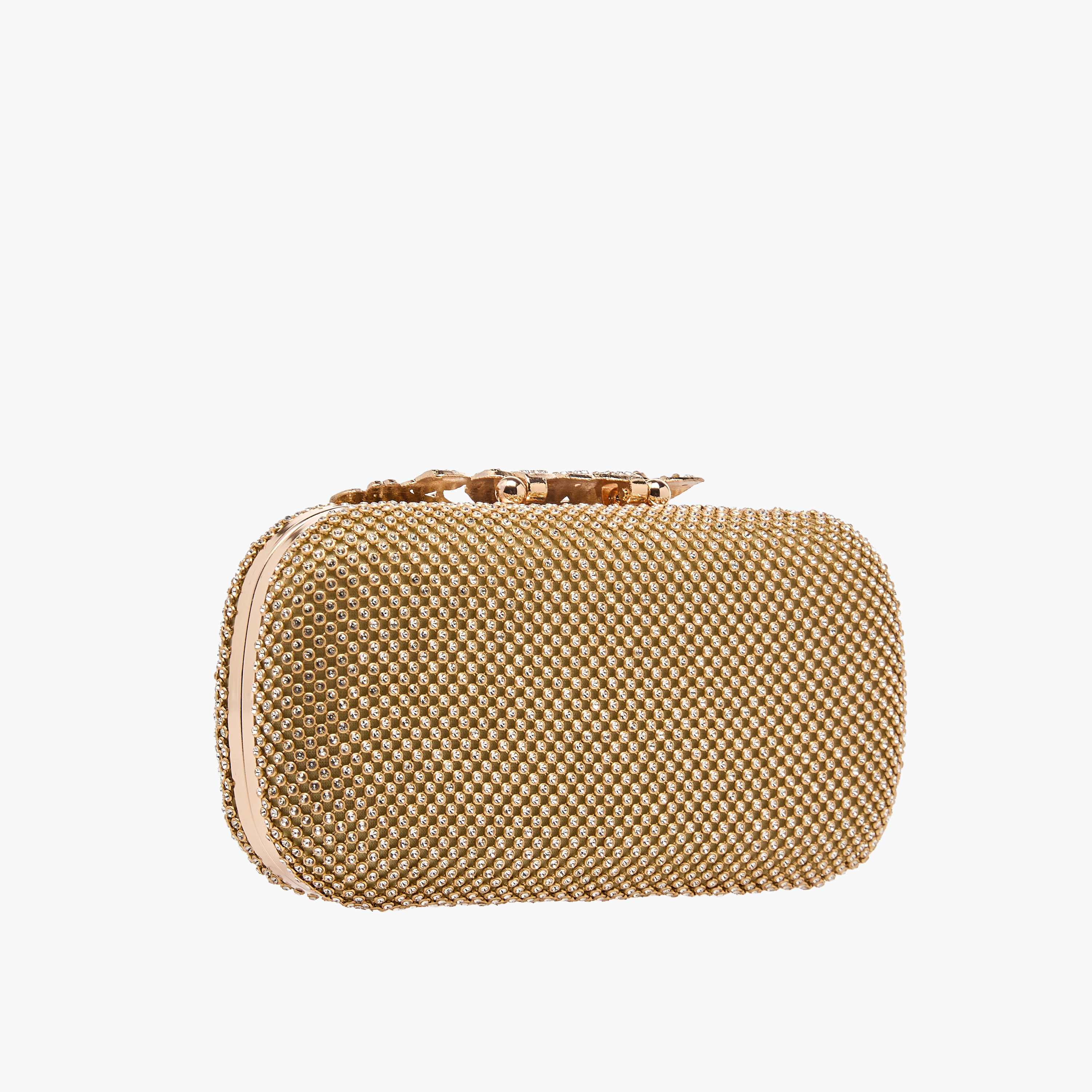 Sasha Embellished Clutch with Detachable Chain Strap-women-bagsandwallets-handbags-image-4