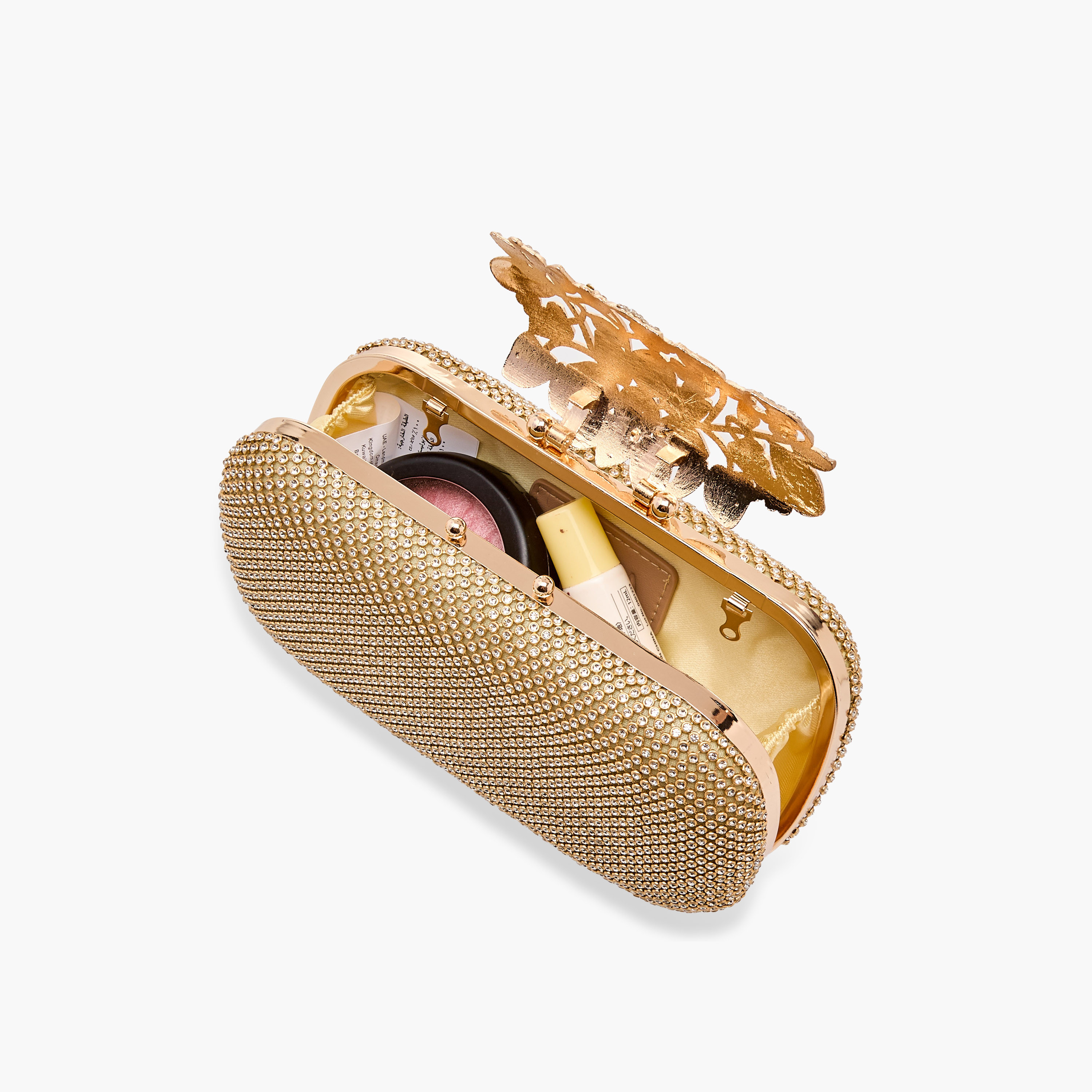 Sasha Embellished Clutch with Detachable Chain Strap-women-bagsandwallets-handbags-image-9