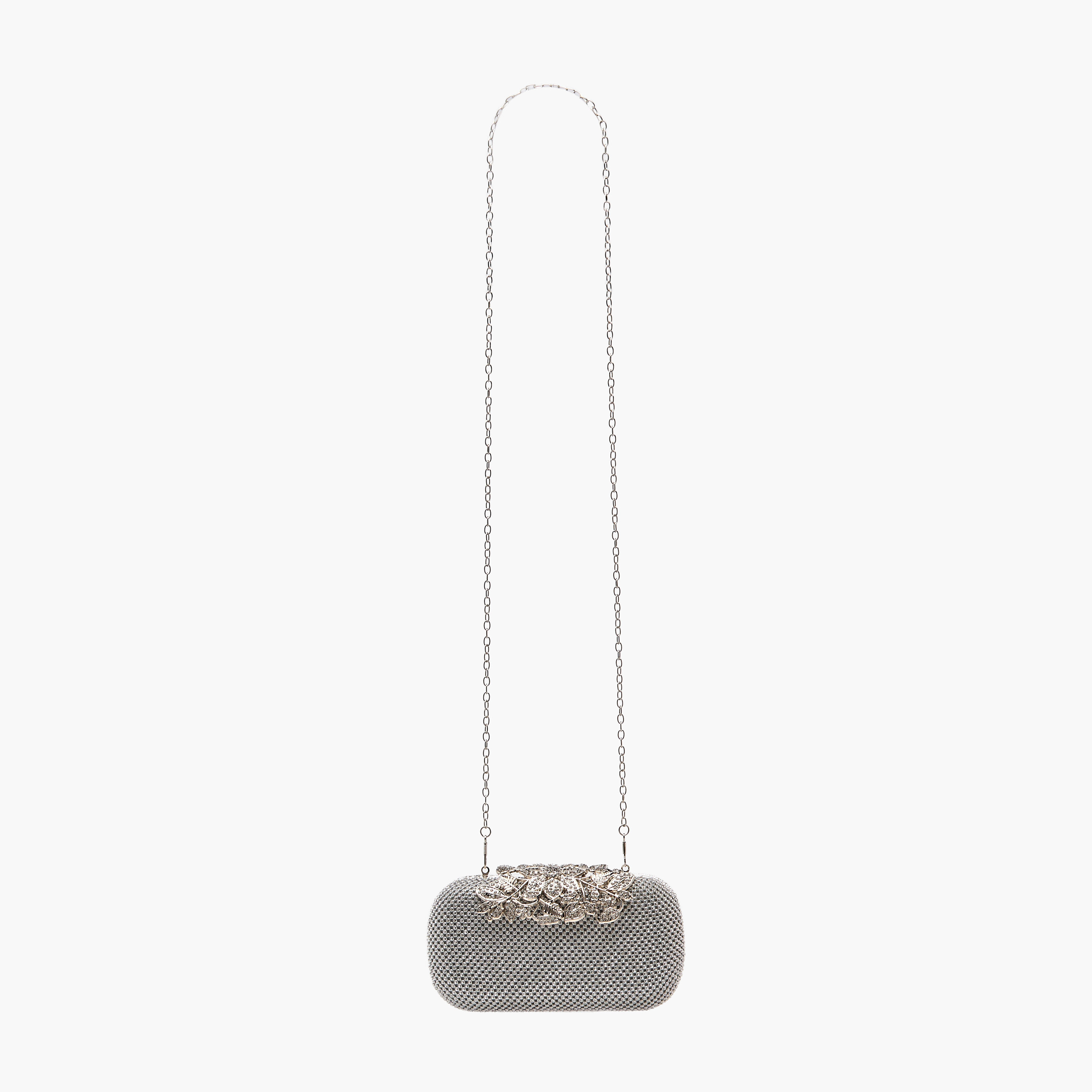 Sasha Embellished Clutch with Detachable Chain Strap-women-bagsandwallets-handbags-image-3