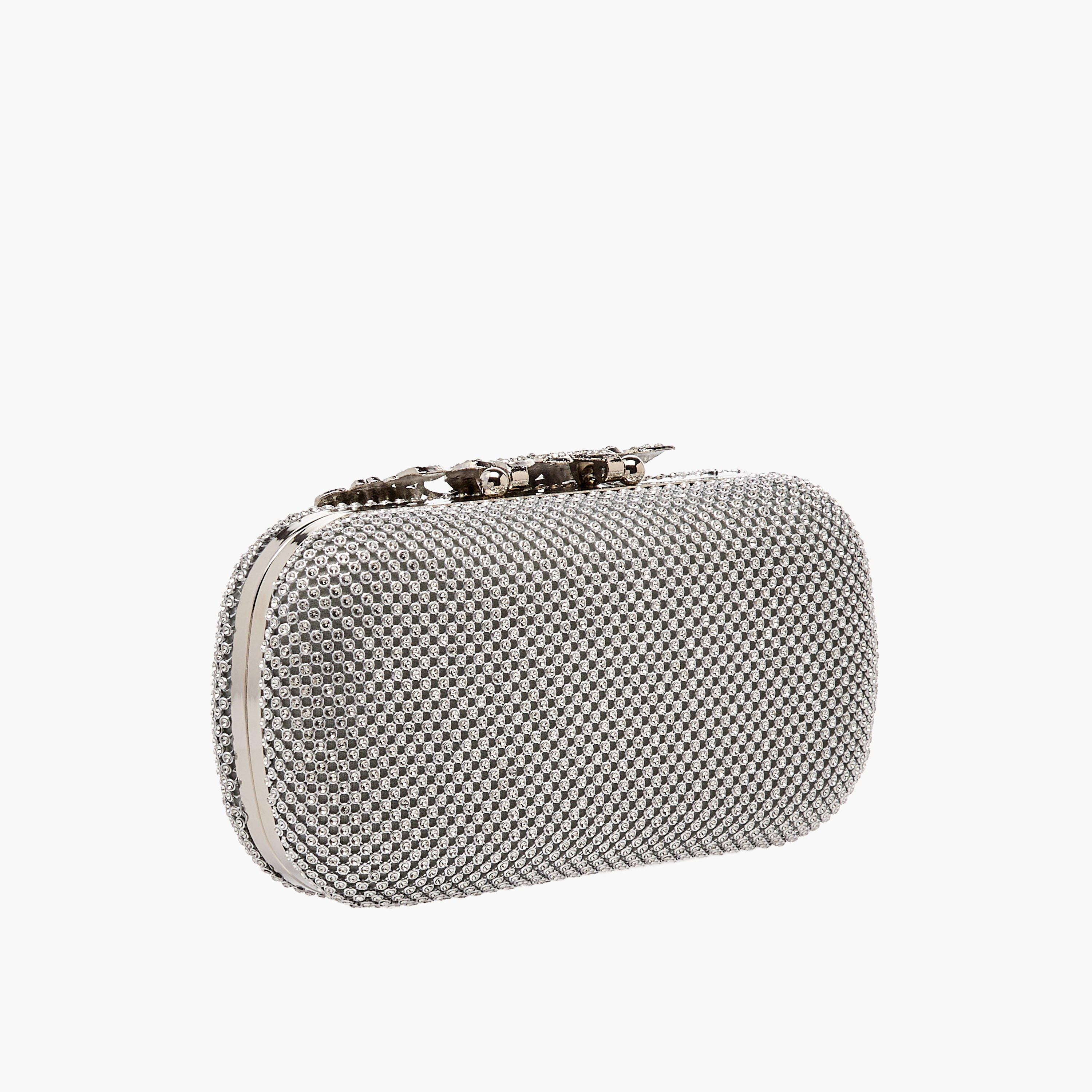 Sasha Embellished Clutch with Detachable Chain Strap-women-bagsandwallets-handbags-image-4