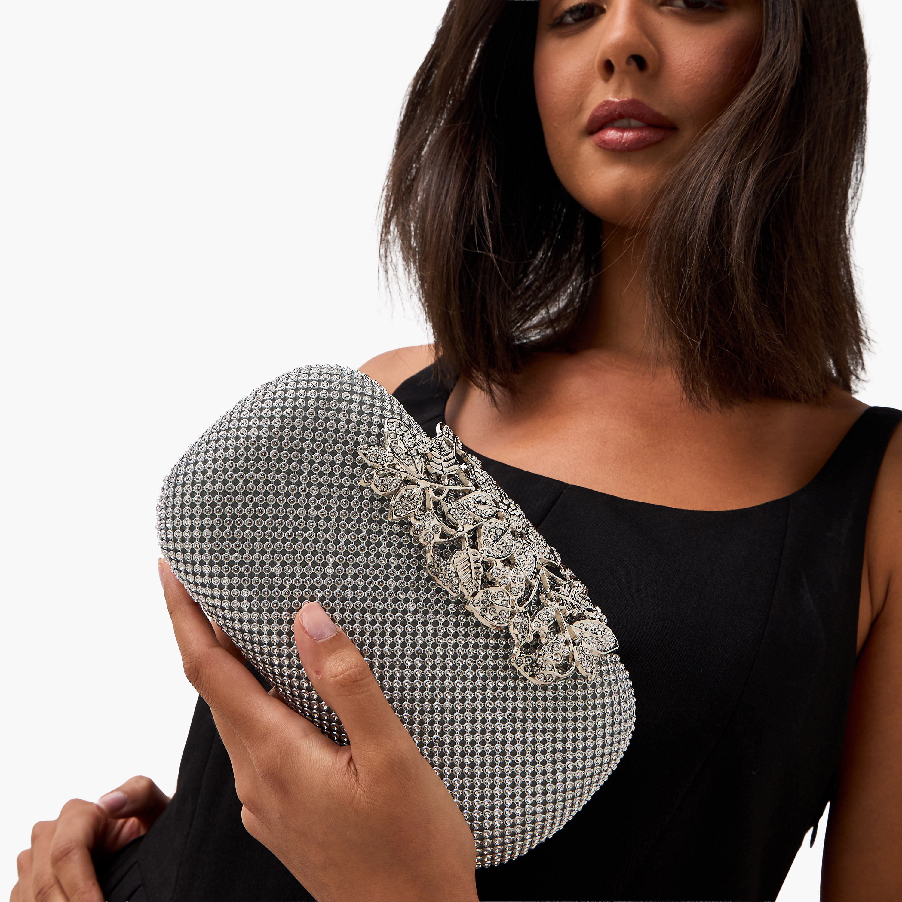 Sasha Embellished Clutch with Detachable Chain Strap-women-bagsandwallets-handbags-image-8