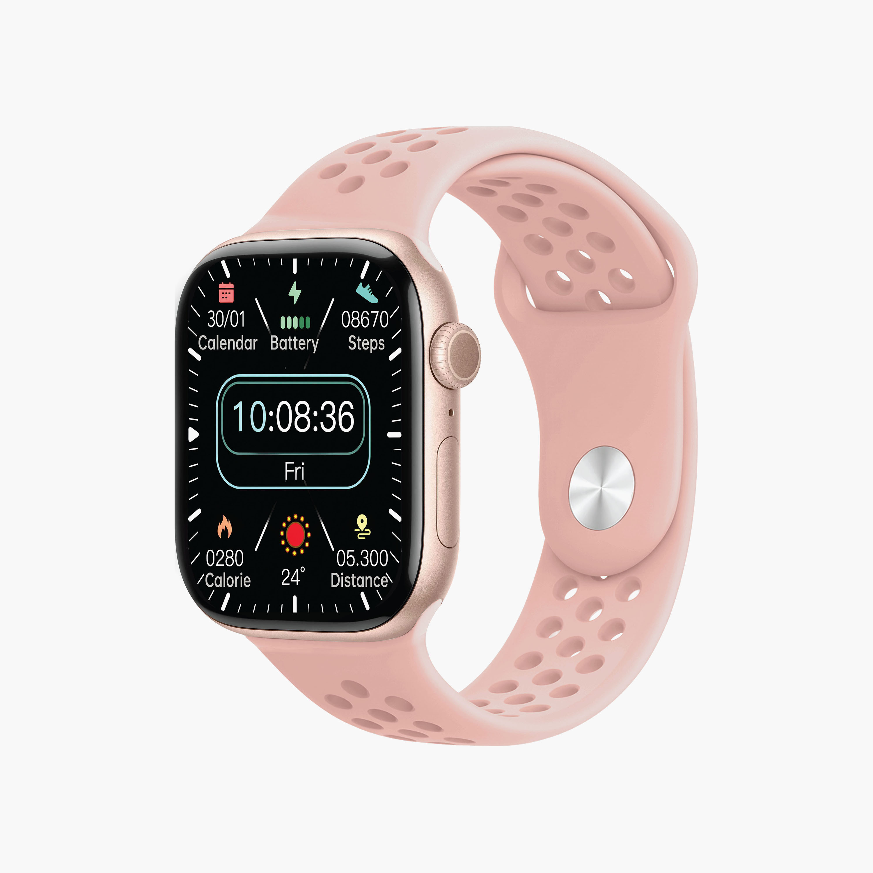 ساعة Touchmate الذكية بتقنية بلوتوث مع سماعات أذن لاسلكية | TM-SW500T-electronics-smartwatches-image-3