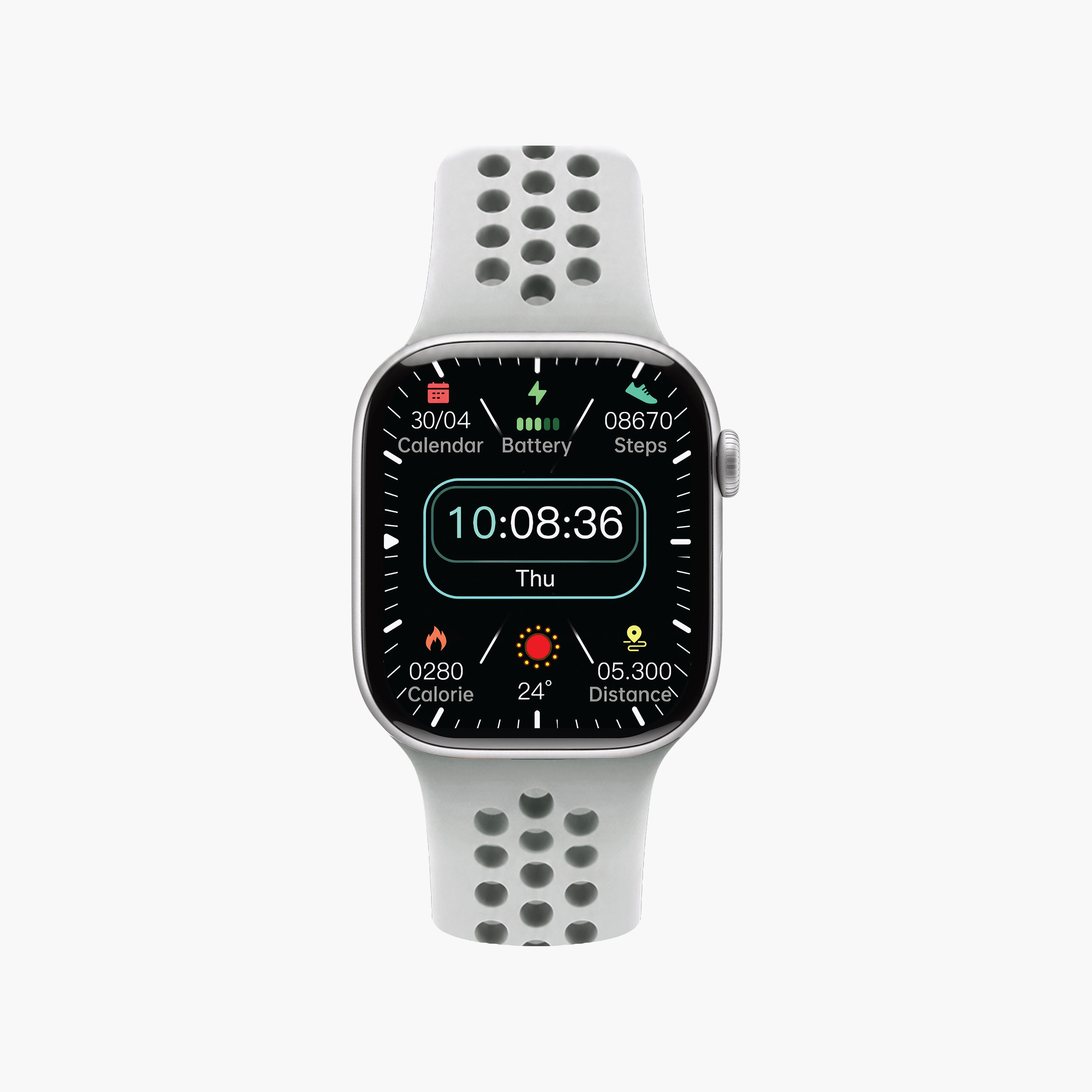 Touchmate Bluetooth Smartwatch with Wireless Earbuds | TM-SW500T-electronics-smartwatches-image-2