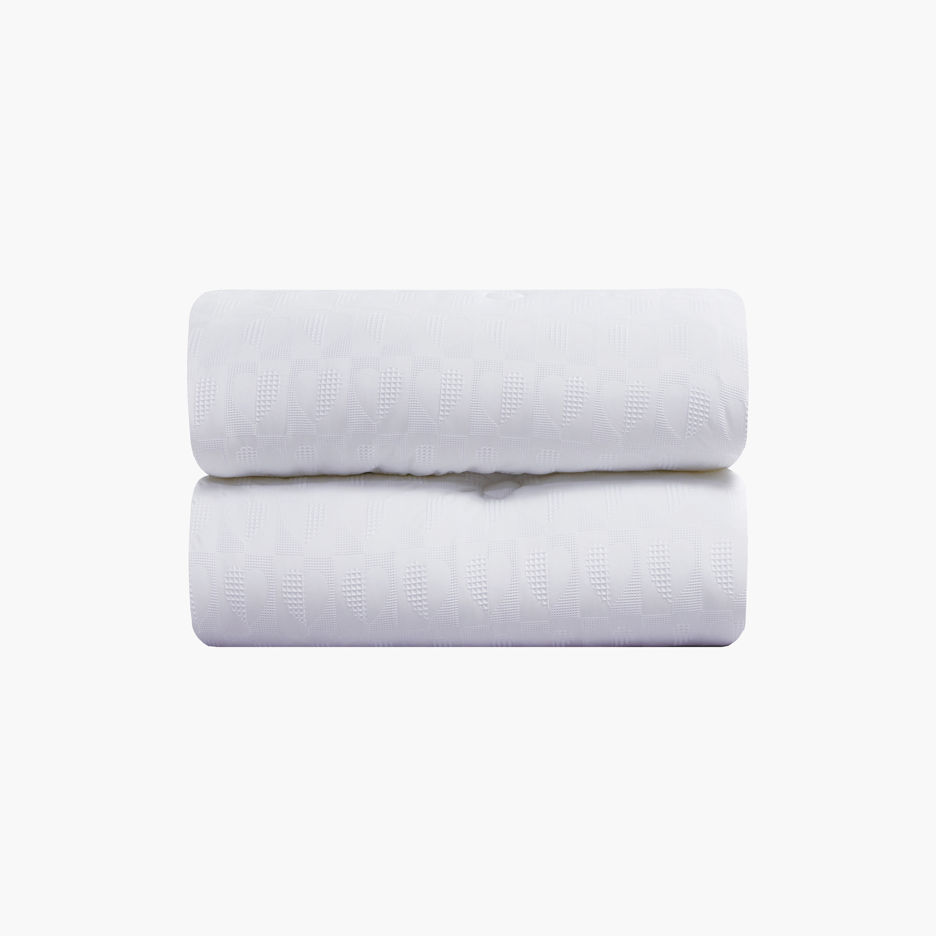 طقم لحاف مفرد من يونيك هوم، بنقشة الوافل، مناسب لجميع الفصول، 4 قطع - 170×230 سم-household-bedding-comfortersandbedspreads-comforters-image-3