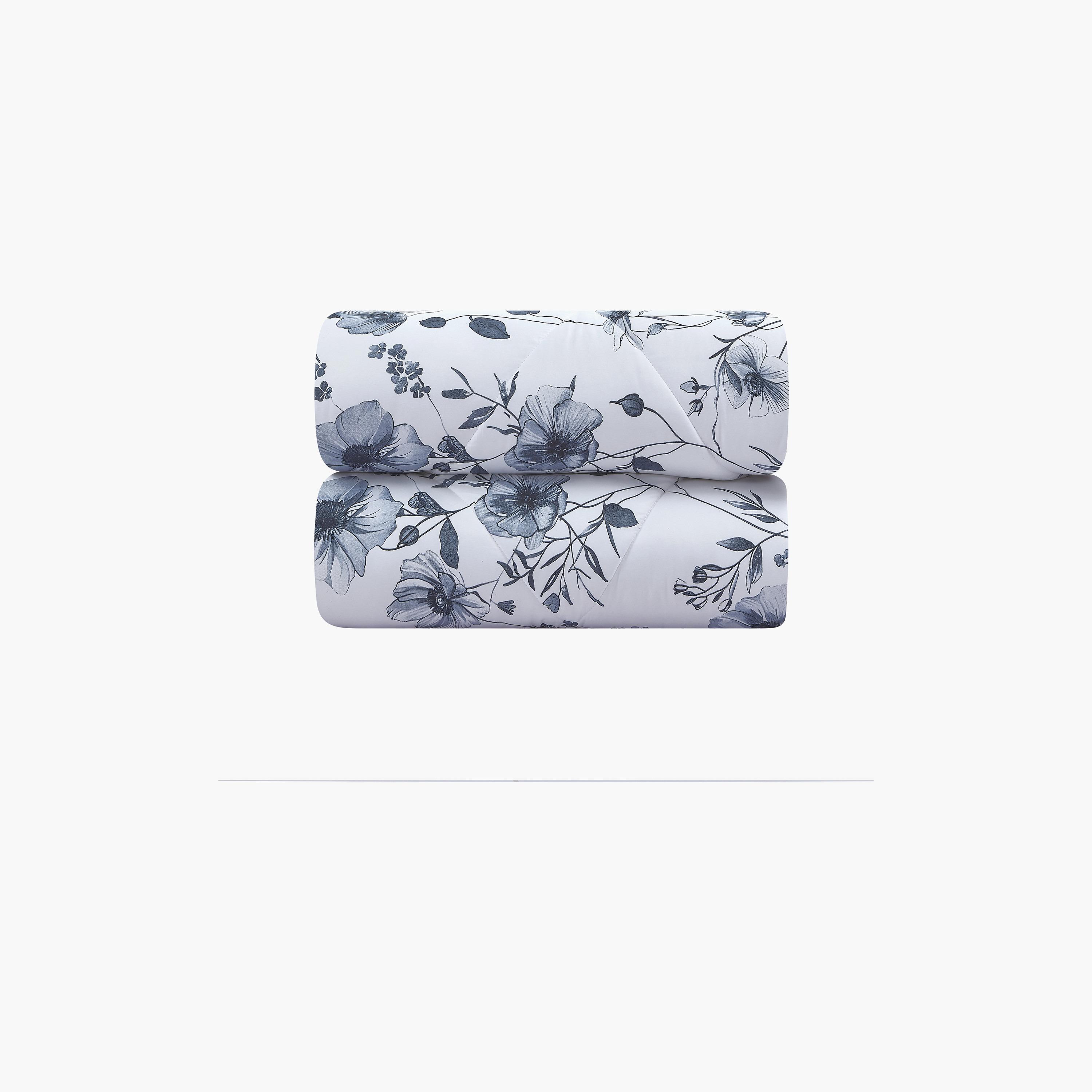 Unique Home All Season Printed Reversible Comforter Set 4 pcs Twin Size - 170x240 cms-household-bedding-comfortersandbedspreads-comforters-image-4