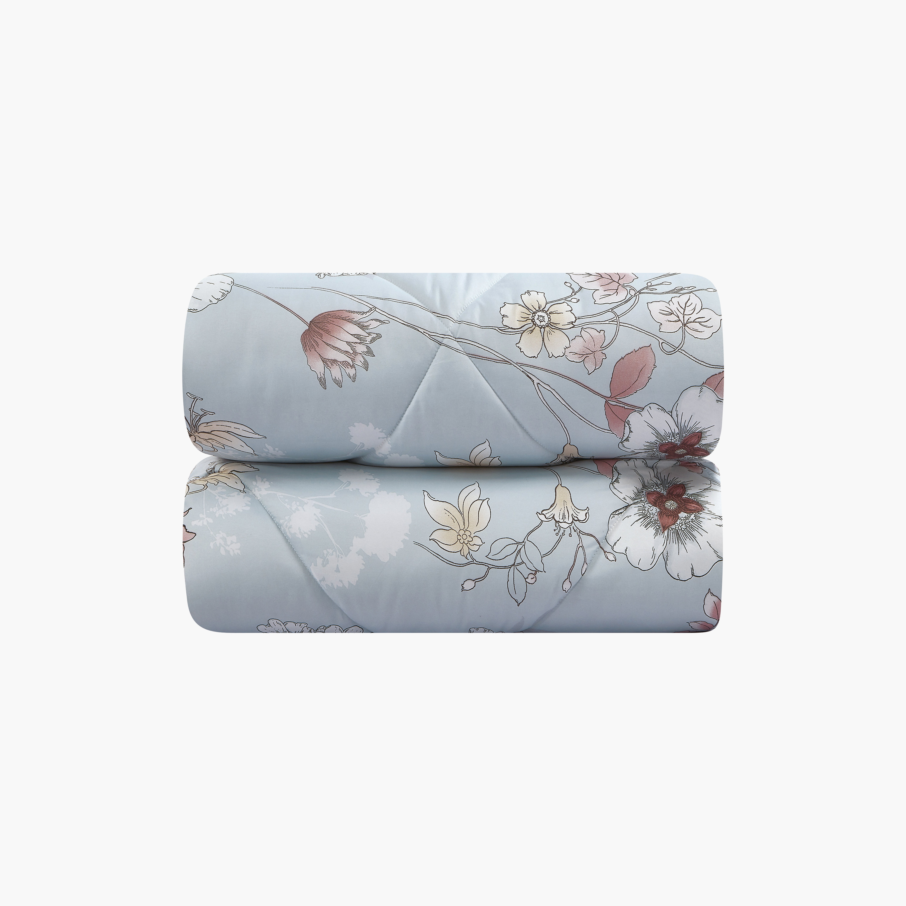 Unique Home All Season Printed Reversible Comforter Set 4 pcs Twin Size - 170x240 cms-household-bedding-comfortersandbedspreads-comforters-image-5