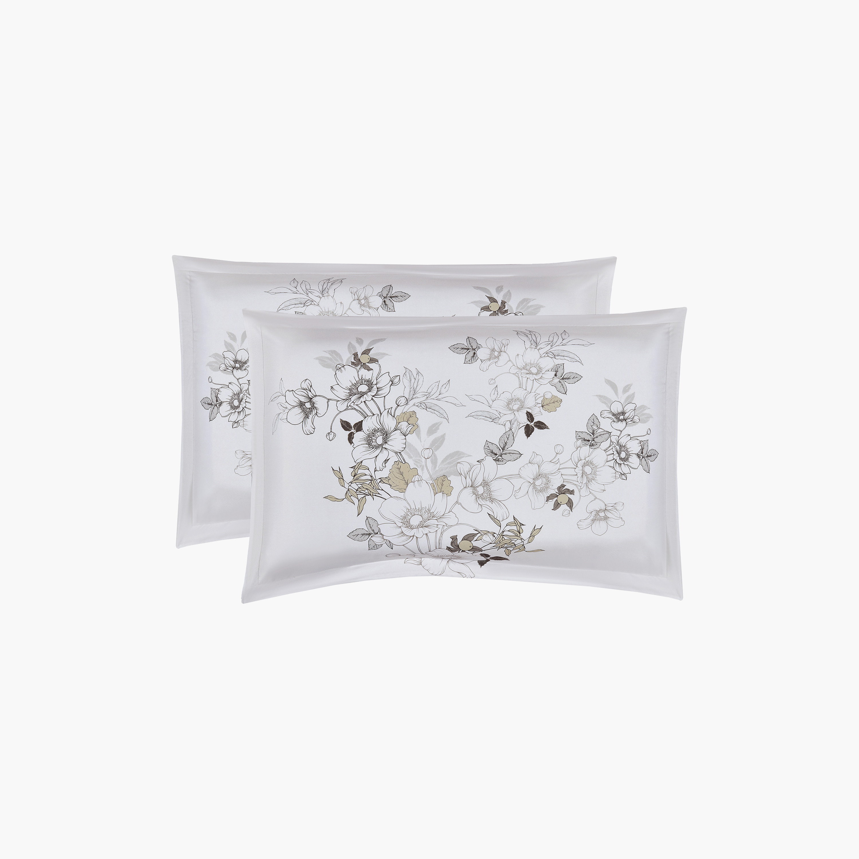 Lifestyle Super King Floral Print 6 Piece Reversible Comforter Set - 260x240cms-household-bedding-comfortersandbedspreads-comforters-image-4