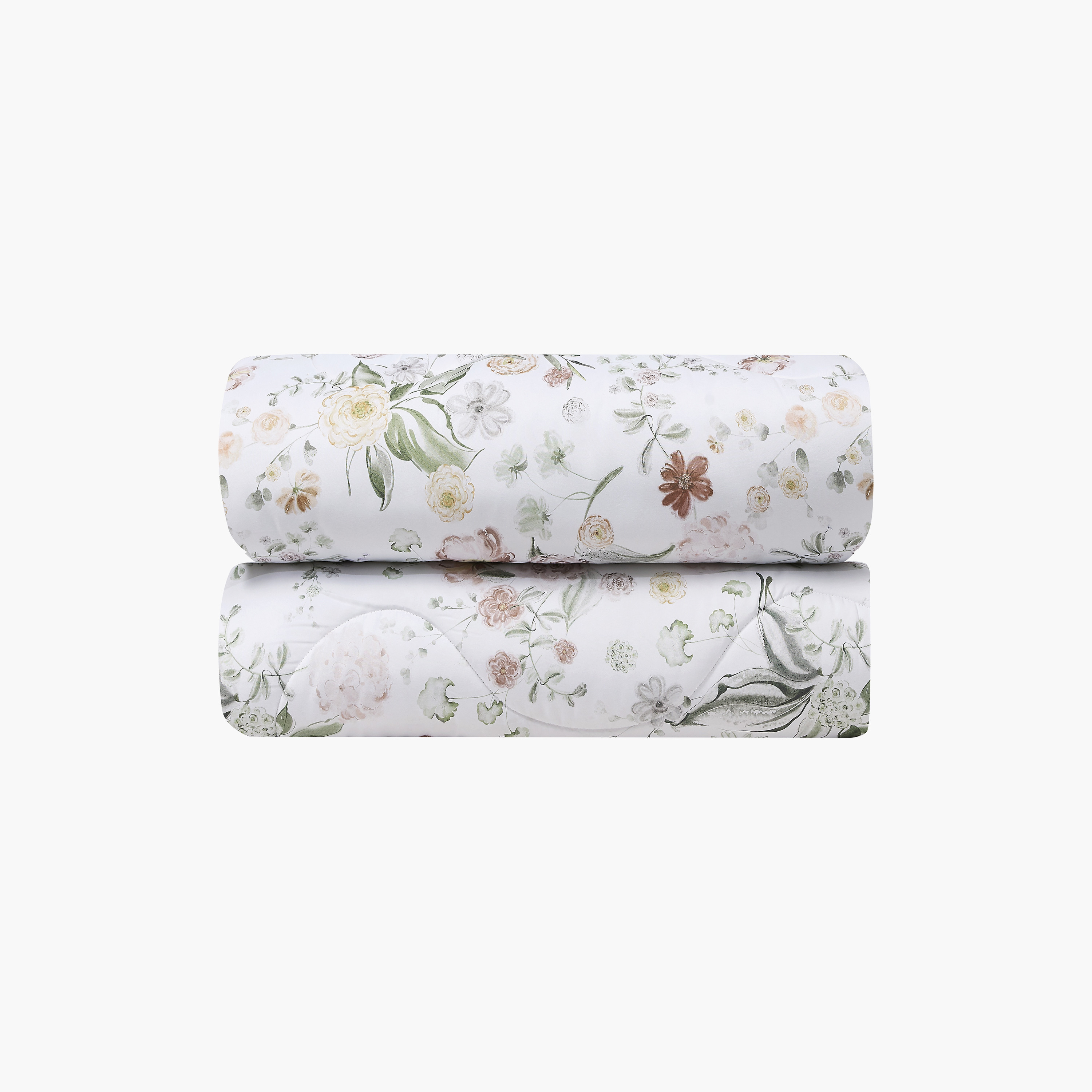 Lifestyle Super King Floral Print 6 Piece Reversible Comforter Set - 260x240cms-household-bedding-comfortersandbedspreads-comforters-image-3