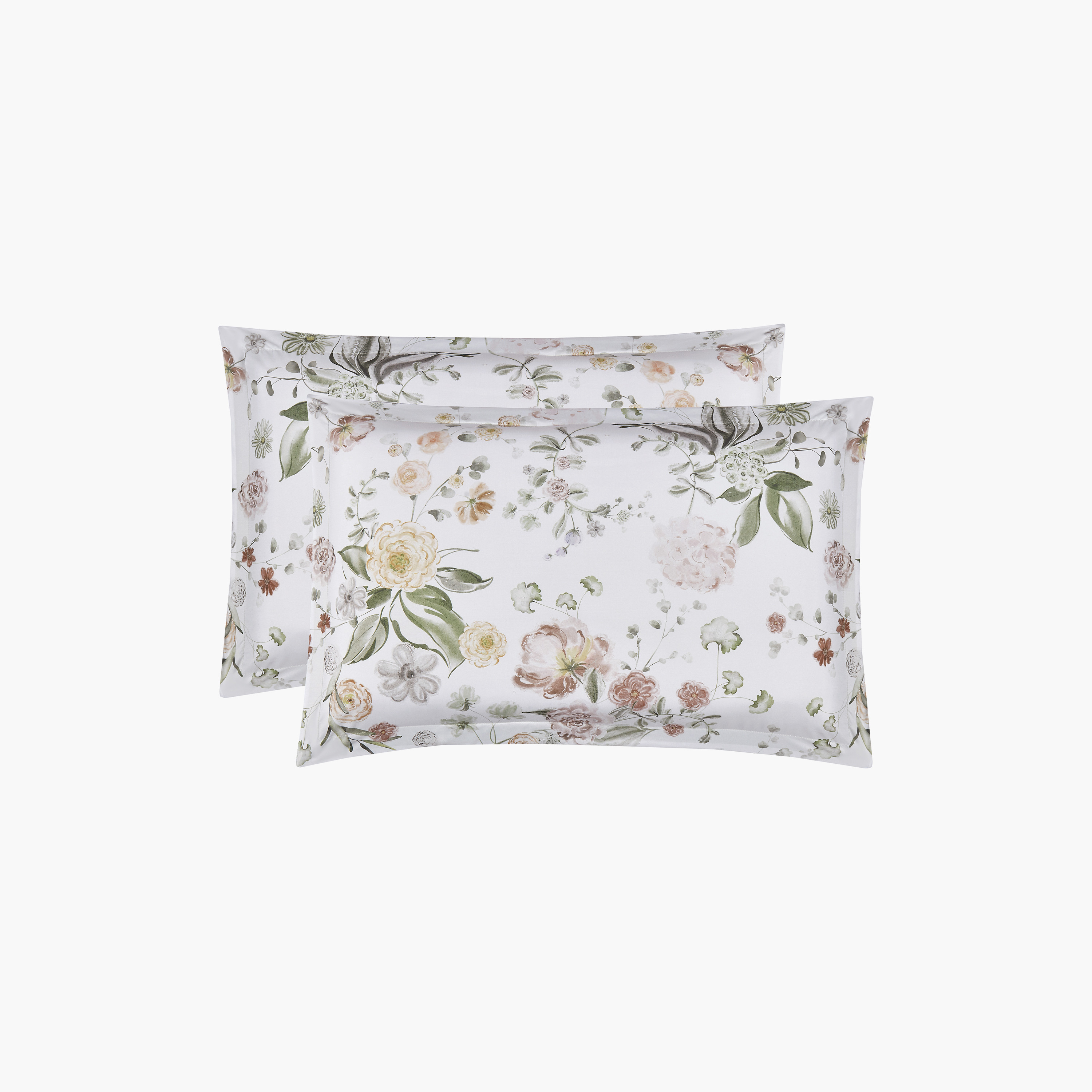 Lifestyle Super King Floral Print 6 Piece Reversible Comforter Set - 260x240cms-household-bedding-comfortersandbedspreads-comforters-image-4