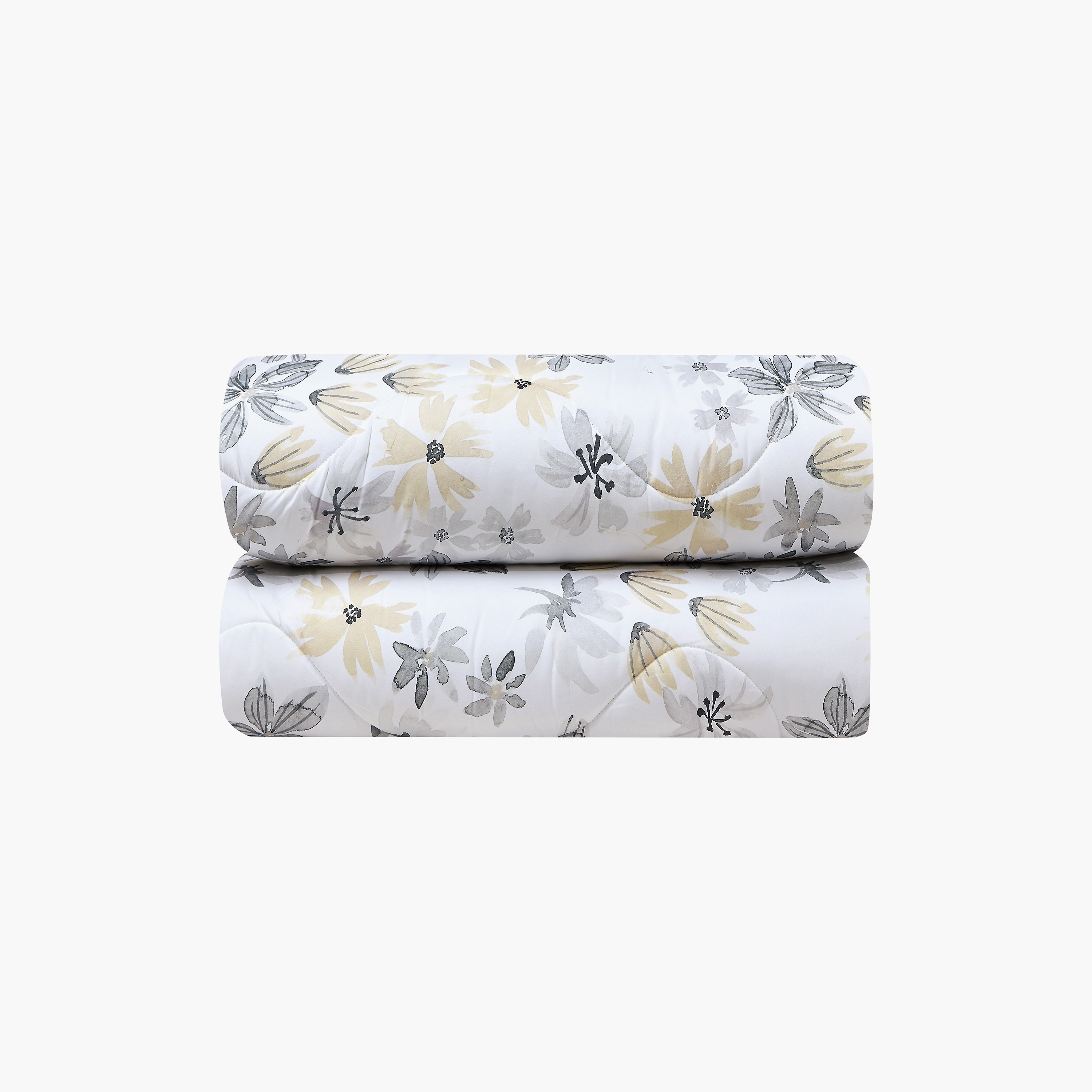 Lifestyle Super King Floral Print 6 Piece Reversible Comforter Set - 260x240cms-household-bedding-comfortersandbedspreads-comforters-image-3
