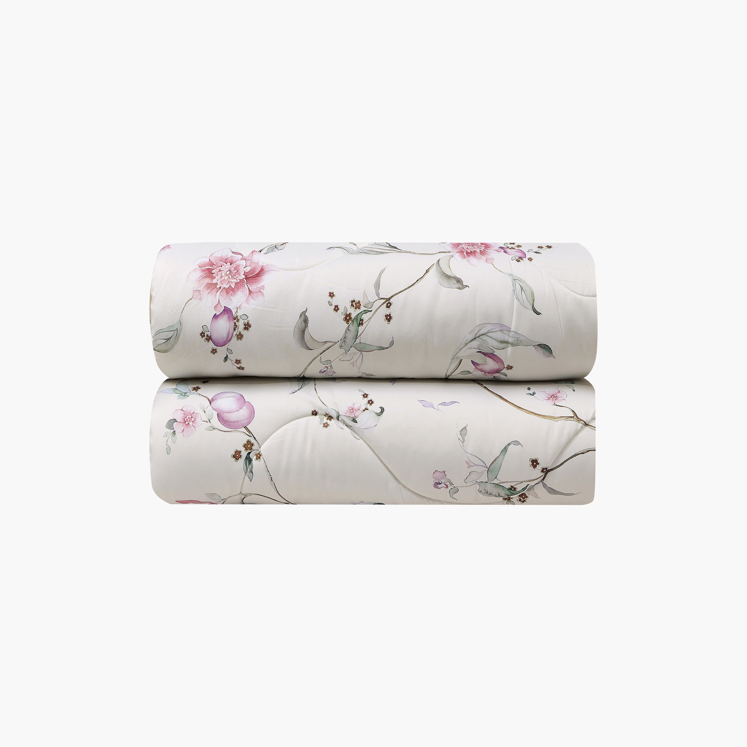 Lifestyle Super King Floral Print 6 Piece Reversible Comforter Set - 260x240cms-household-bedding-comfortersandbedspreads-comforters-image-3