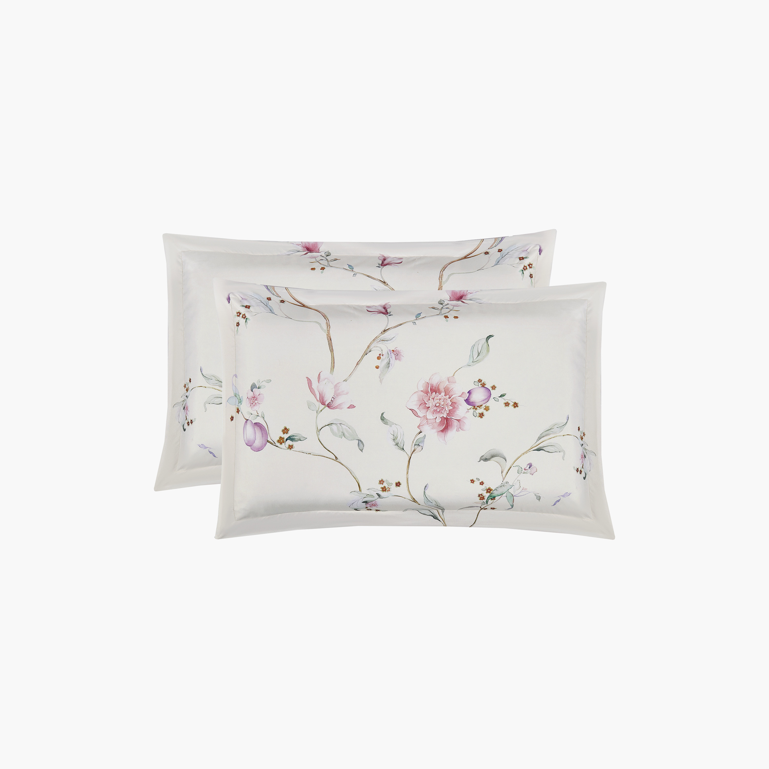 Lifestyle Super King Floral Print 6 Piece Reversible Comforter Set - 260x240cms-household-bedding-comfortersandbedspreads-comforters-image-4
