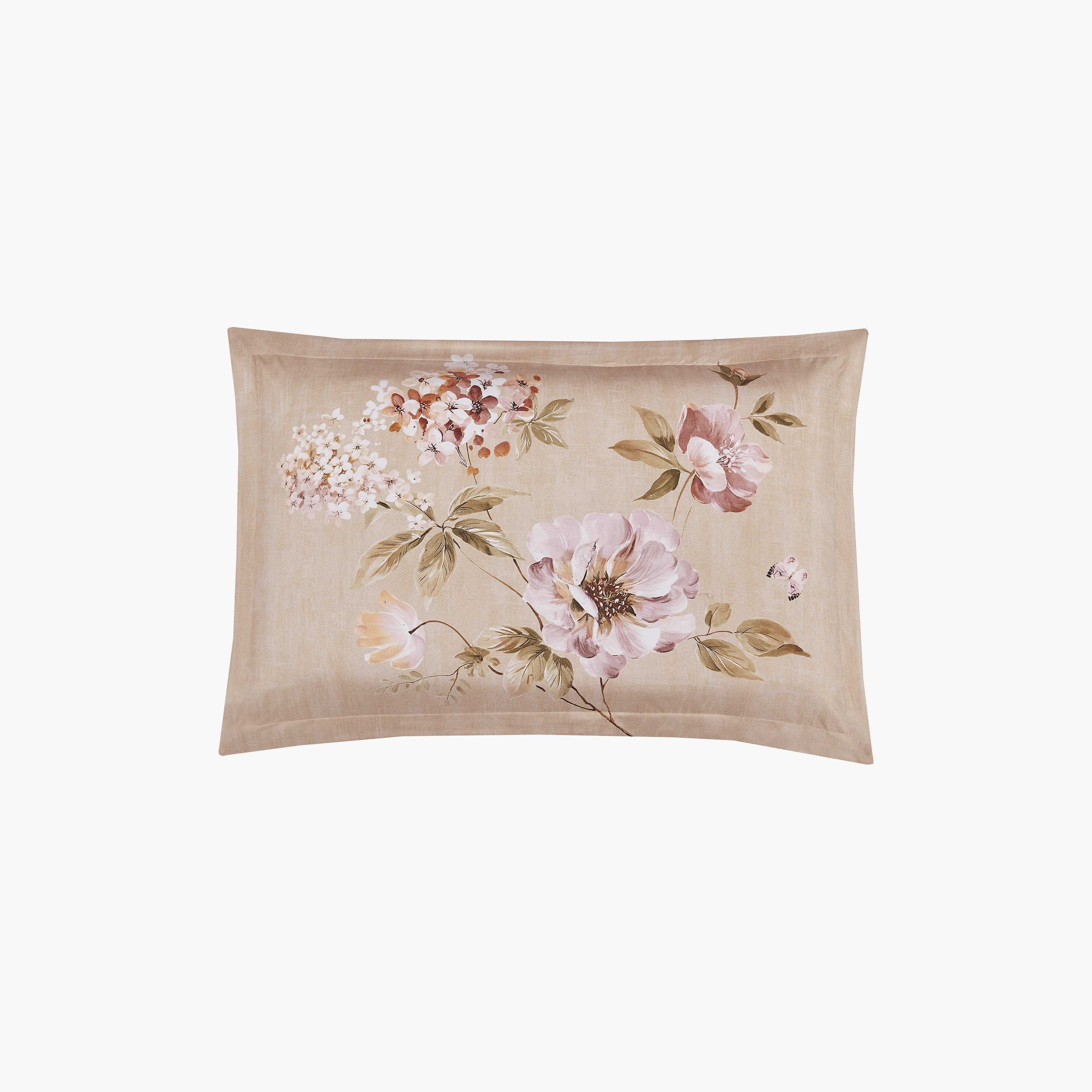 Lifestyle Queen Floral Print 4 Piece Reversible Comforter Set - 170x240cms-household-bedding-comfortersandbedspreads-comforters-image-4
