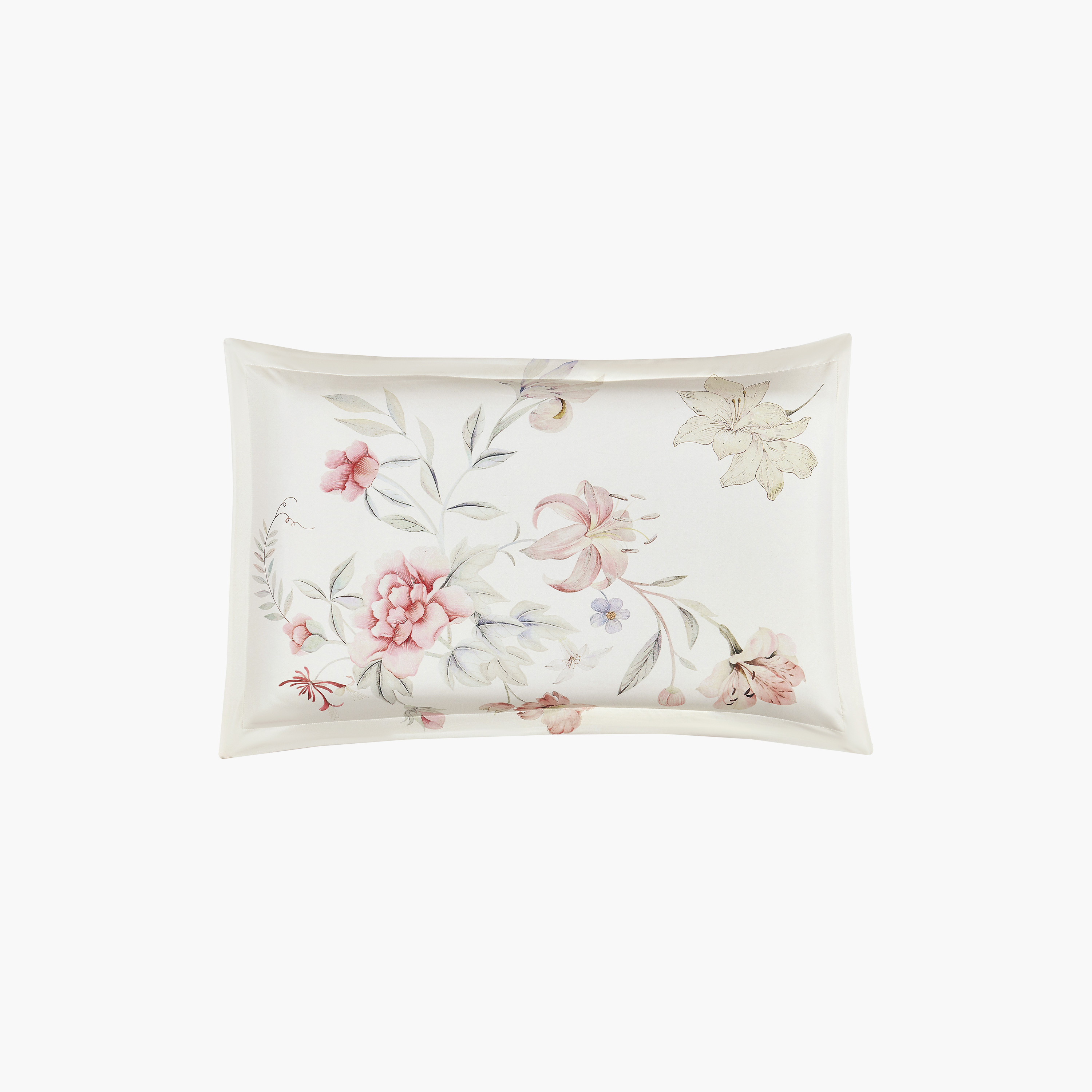 طقم لحاف قابل للعكس من 4 قطع بنقشة زهور من لايف ستايل كوين - 170 × 240 سم-household-bedding-comfortersandbedspreads-comforters-image-4