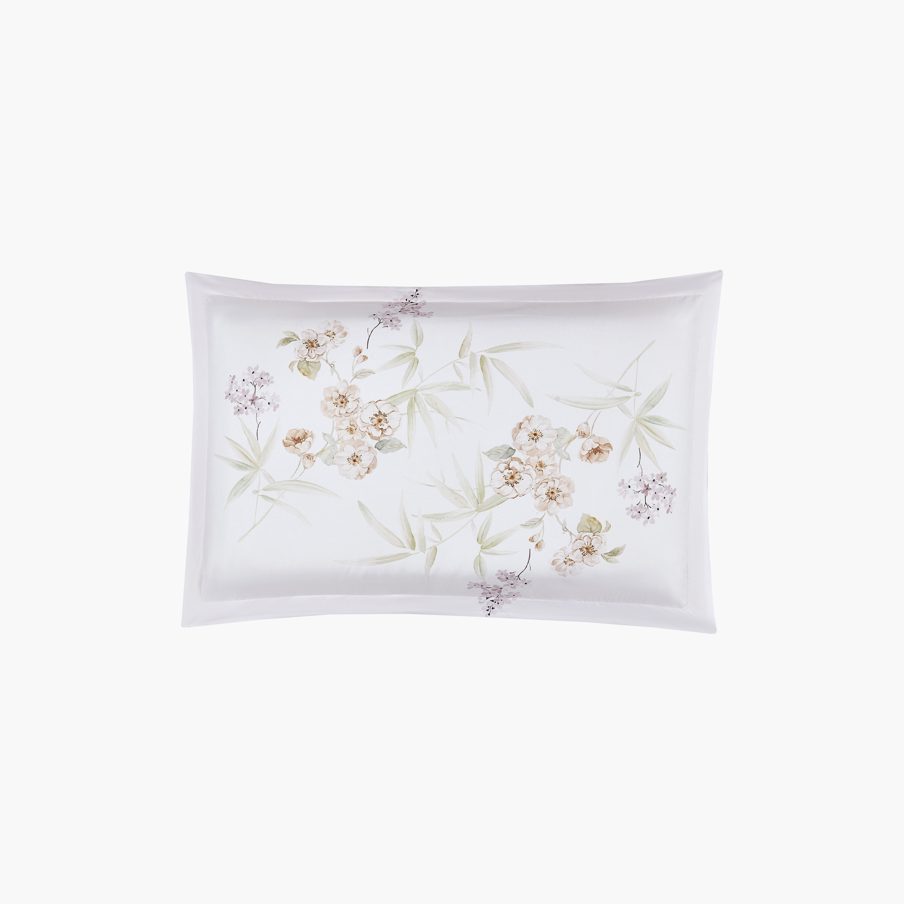 Lifestyle Queen Floral Print 4 Piece Reversible Comforter Set - 170x240cms-household-bedding-comfortersandbedspreads-comforters-image-4