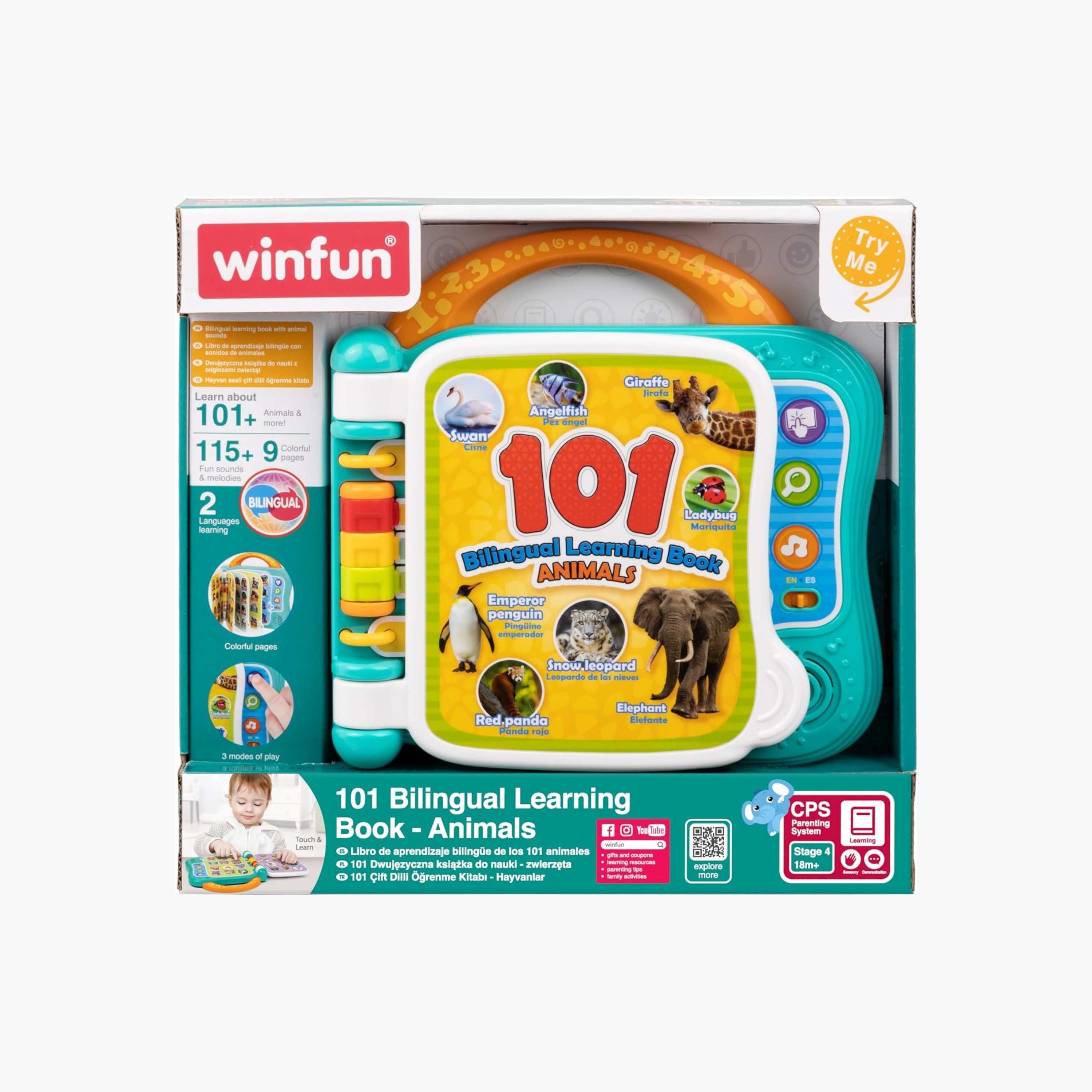 Winfun 101 Bilingual Animal Learning Book-toys-babyandtoddlertoys-learningtoys-image-4