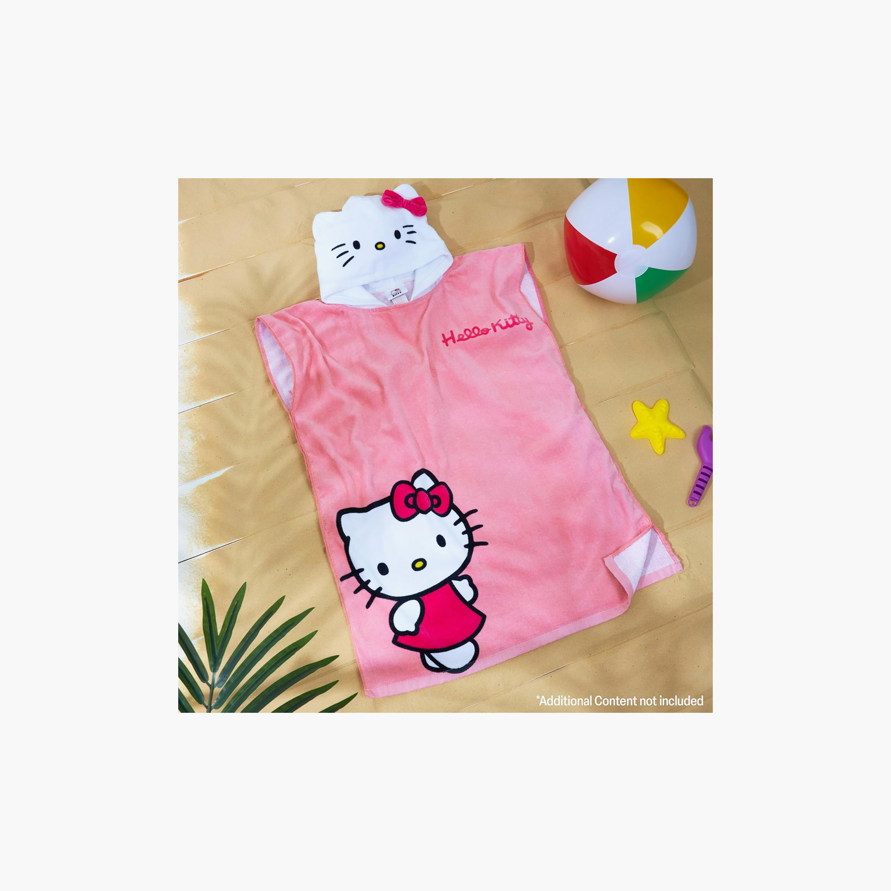 Disney Baby Towel with Hello Kitty Print-baby-bathandcare-towels-image-5