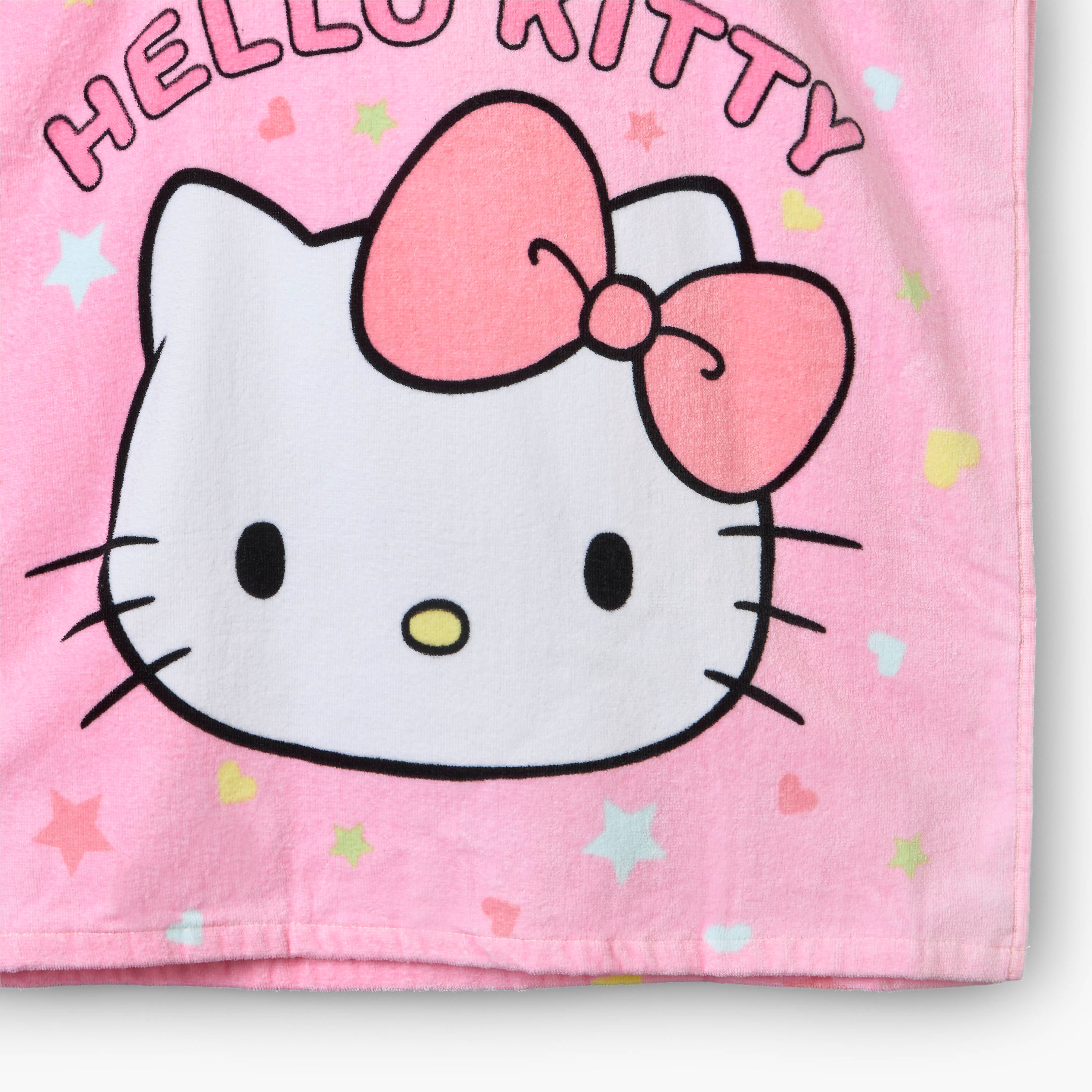 Disney Baby Towel with Hello Kitty Print-baby-bathandcare-towels-image-4