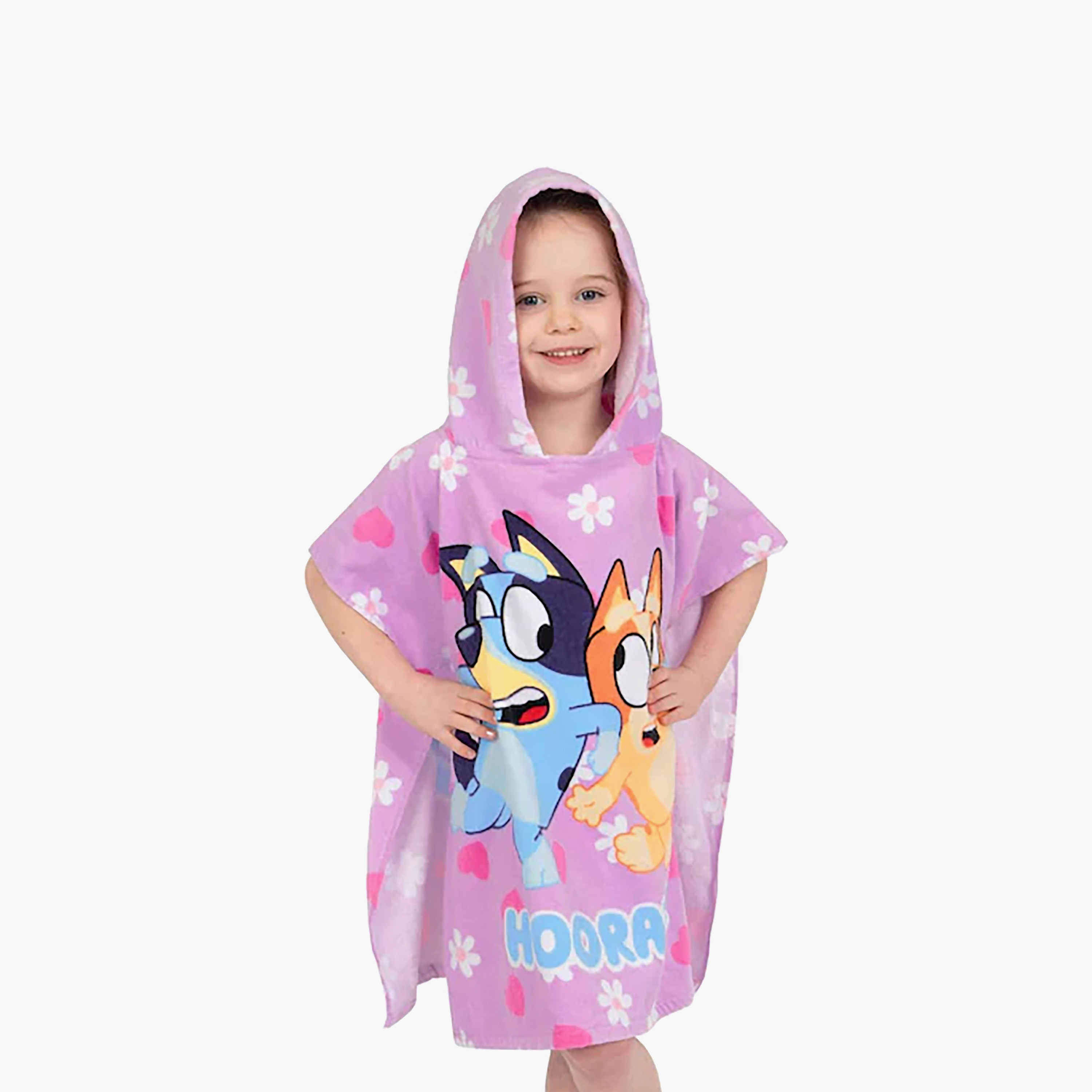 Disney Baby Towel with Bluey Print-baby-bathandcare-towels-image-1