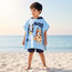 Disney Baby Towel with Bluey Print-baby-bathandcare-towels-image-1