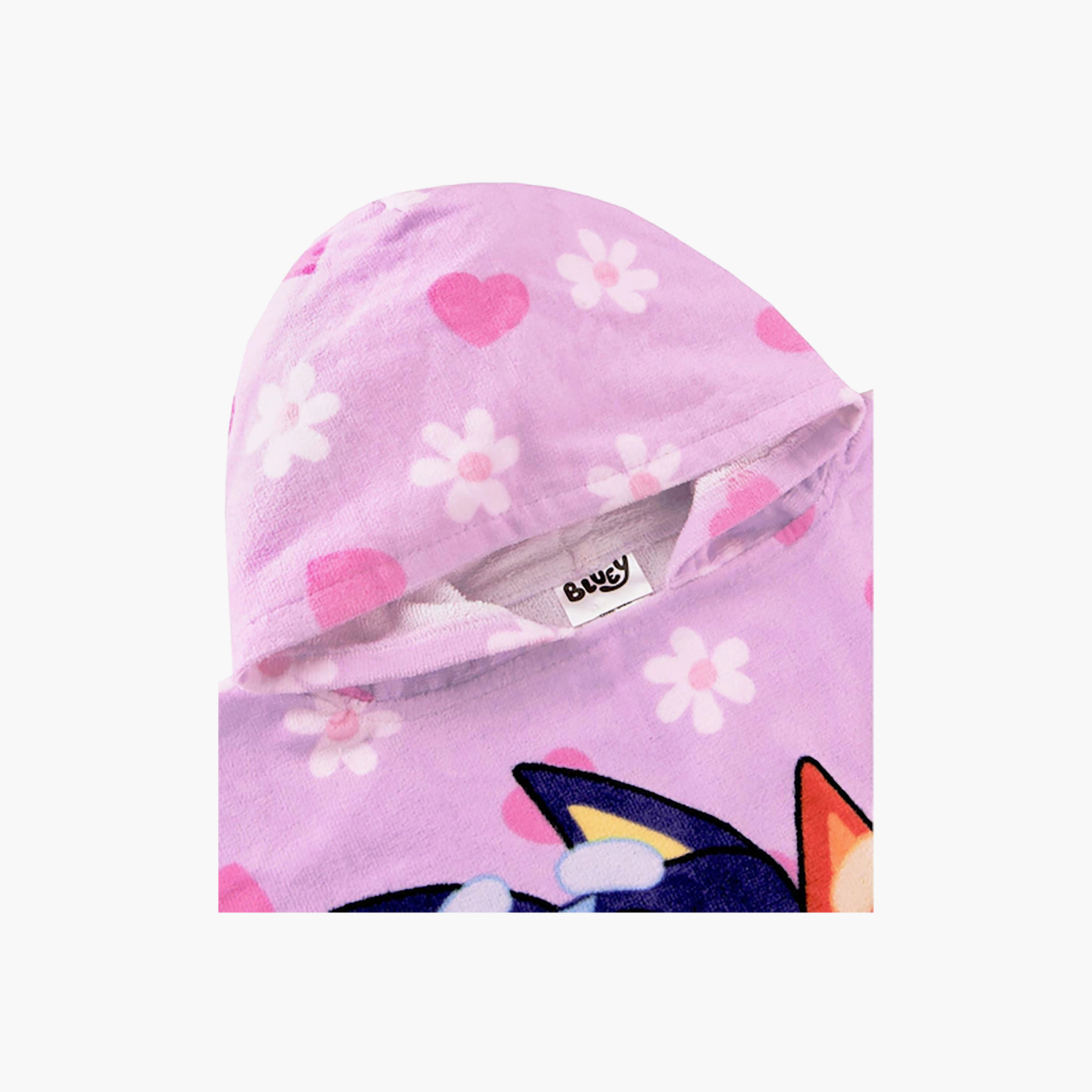 Disney Baby Towel with Bluey Print-baby-bathandcare-towels-image-2