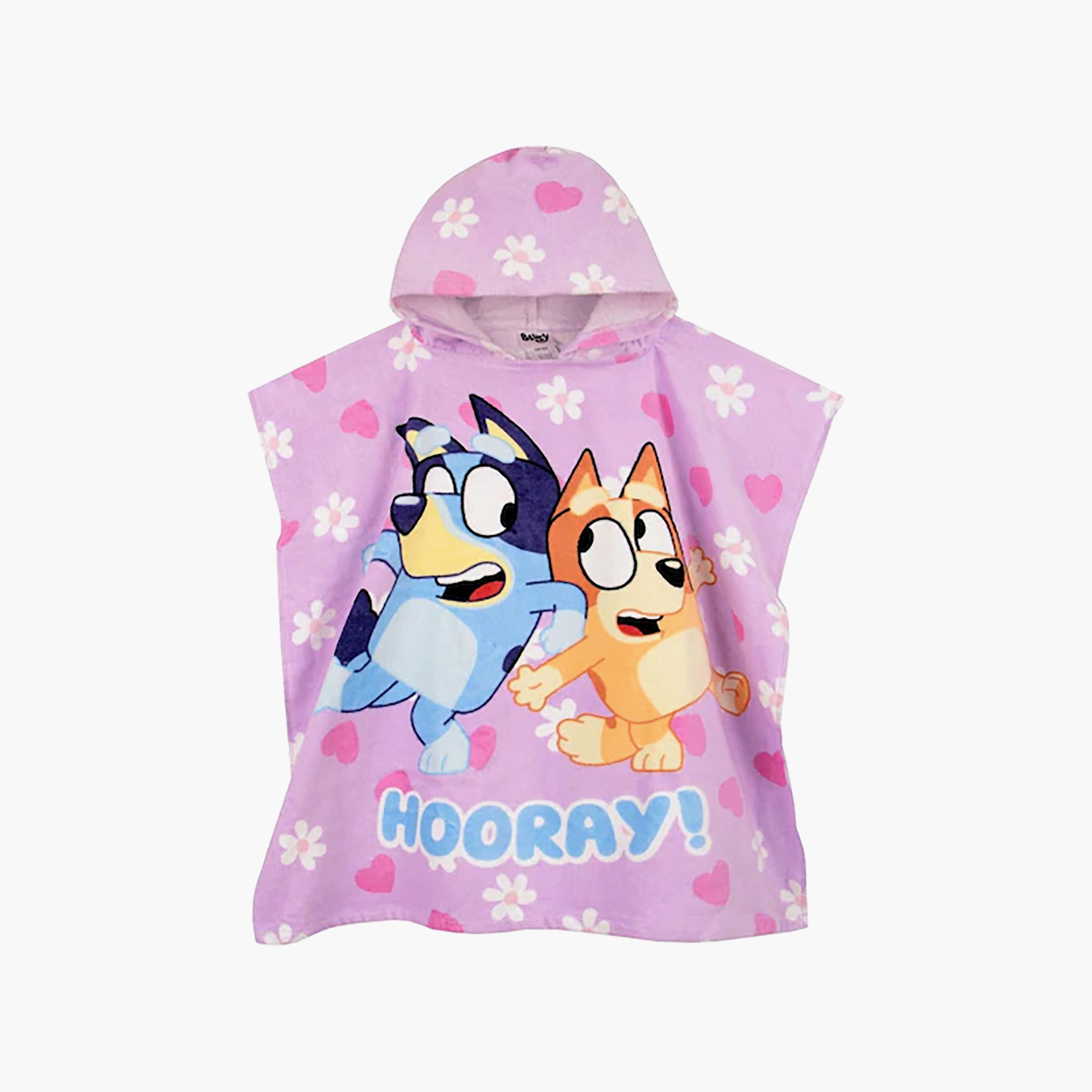 Disney Baby Towel with Bluey Print-baby-bathandcare-towels-image-4