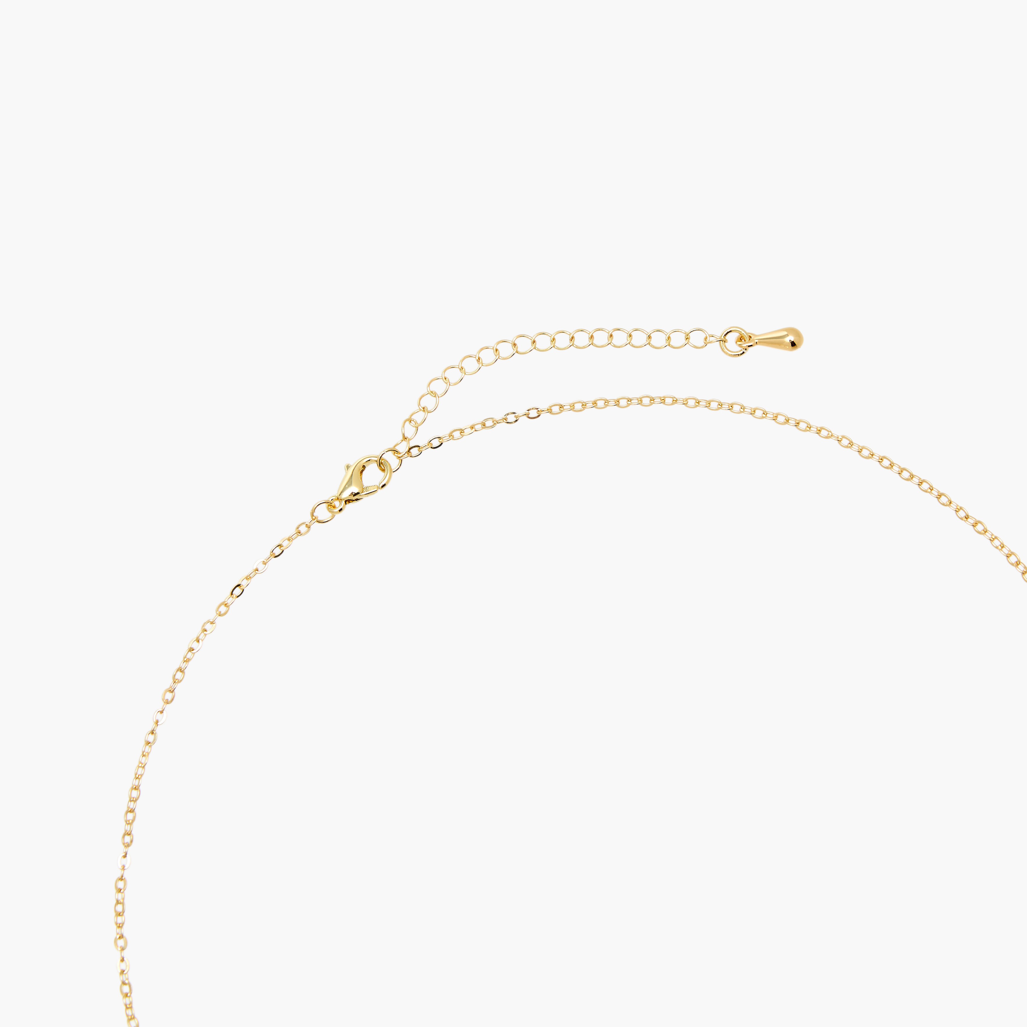 عقد بلون ذهبي بدلاية سواروفسكي-women-watchesandjewellery-jewellery-necklacesandpendants-image-3