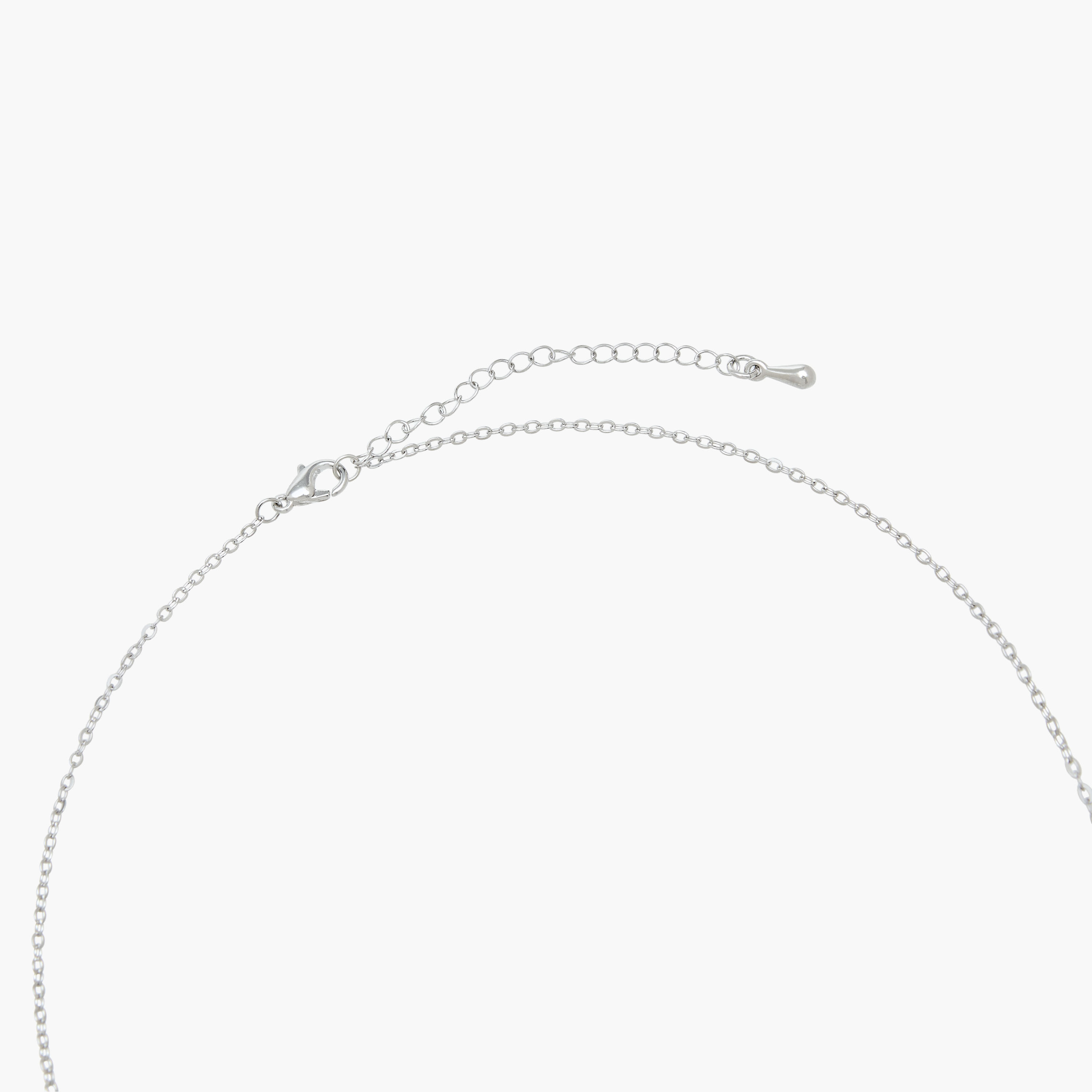 عقد بلون فضي ودلاية قلب سواروفسكي-women-watchesandjewellery-jewellery-necklacesandpendants-image-3