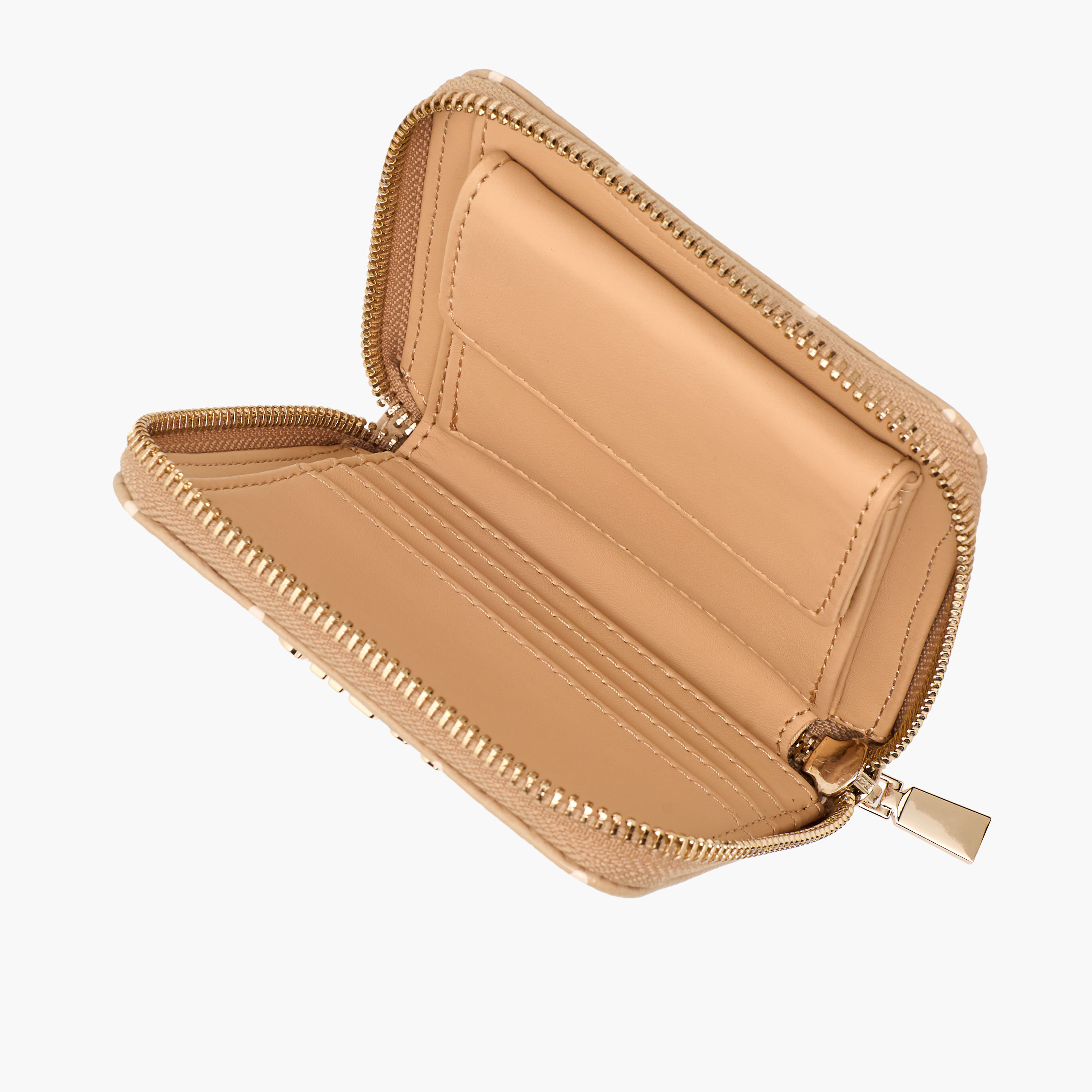 Guess Carrie Monogram Print Wallet with Zip Closure-women-bagsandwallets-wallets-image-5