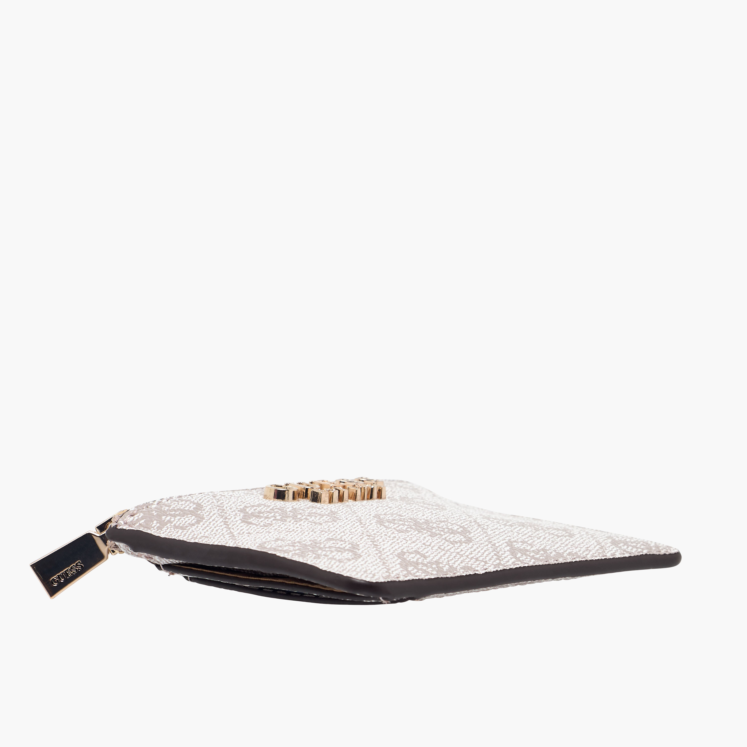 Guess Laurel II Monogram Print Card Holder with Zip Closure-women-bagsandwallets-wallets-image-4