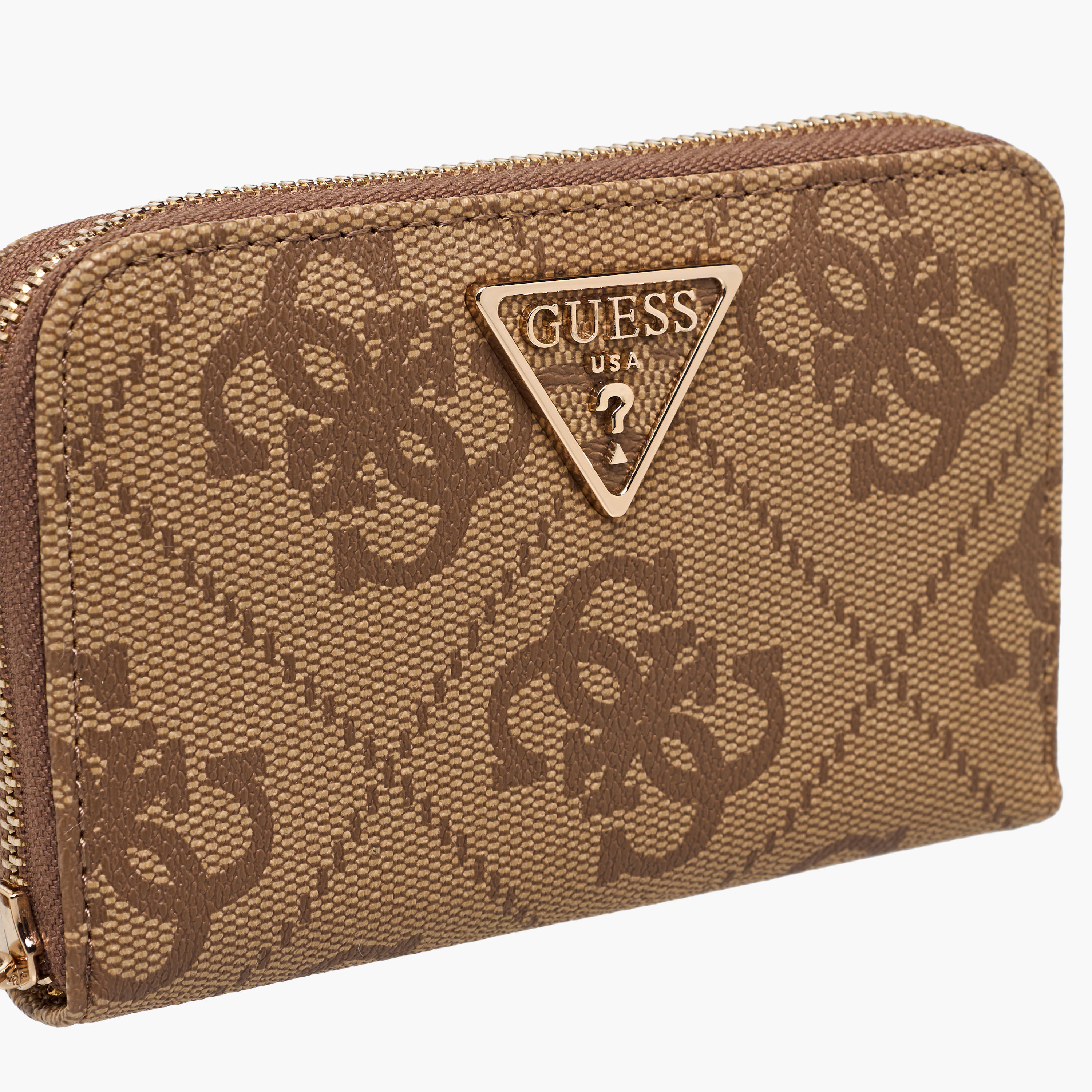 Guess Laurel II Monogram Print Wallet with Zip Closure-women-bagsandwallets-wallets-image-3
