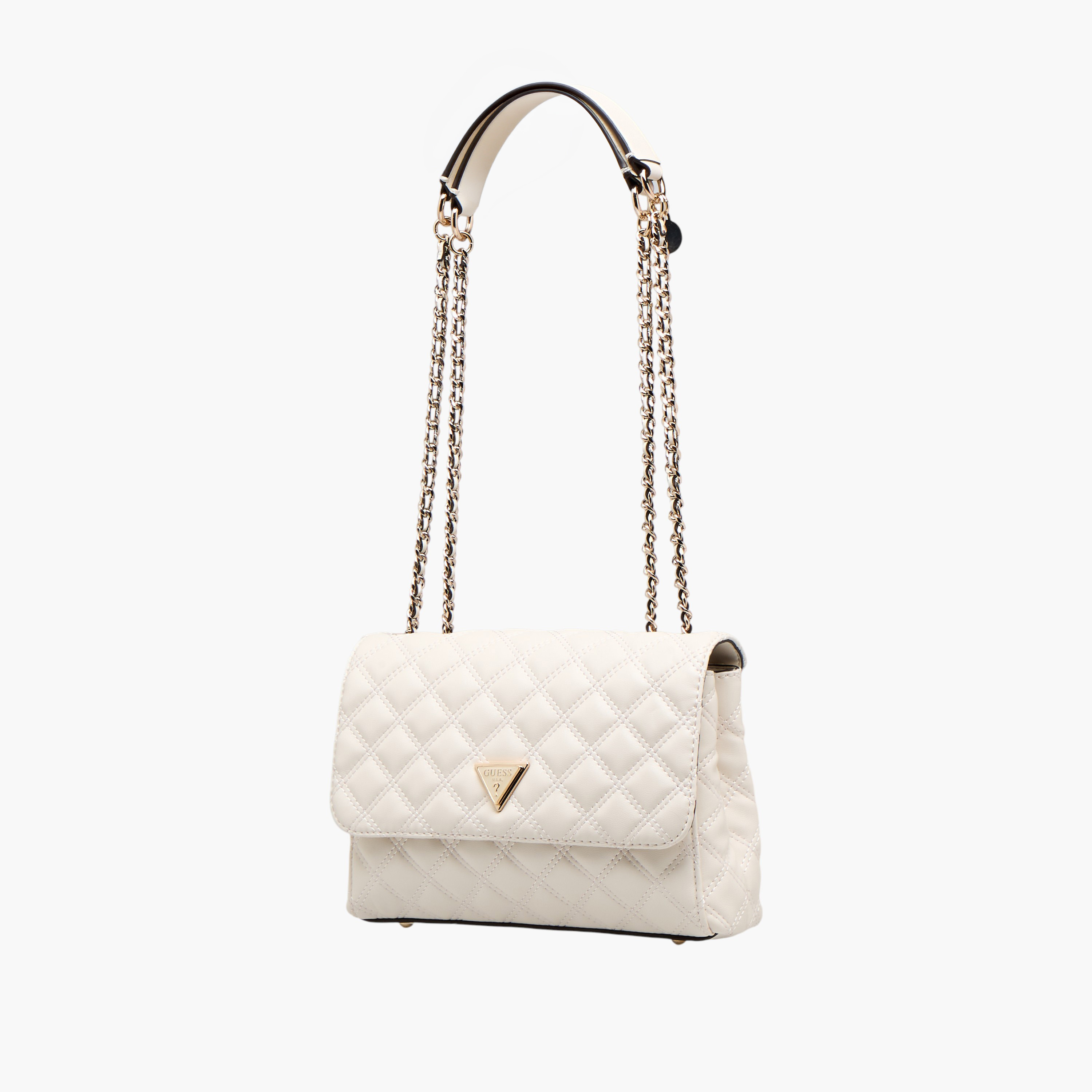 Guess Giully II Quilted Shoulder Bag with Chain Strap-women-bagsandwallets-handbags-image-3