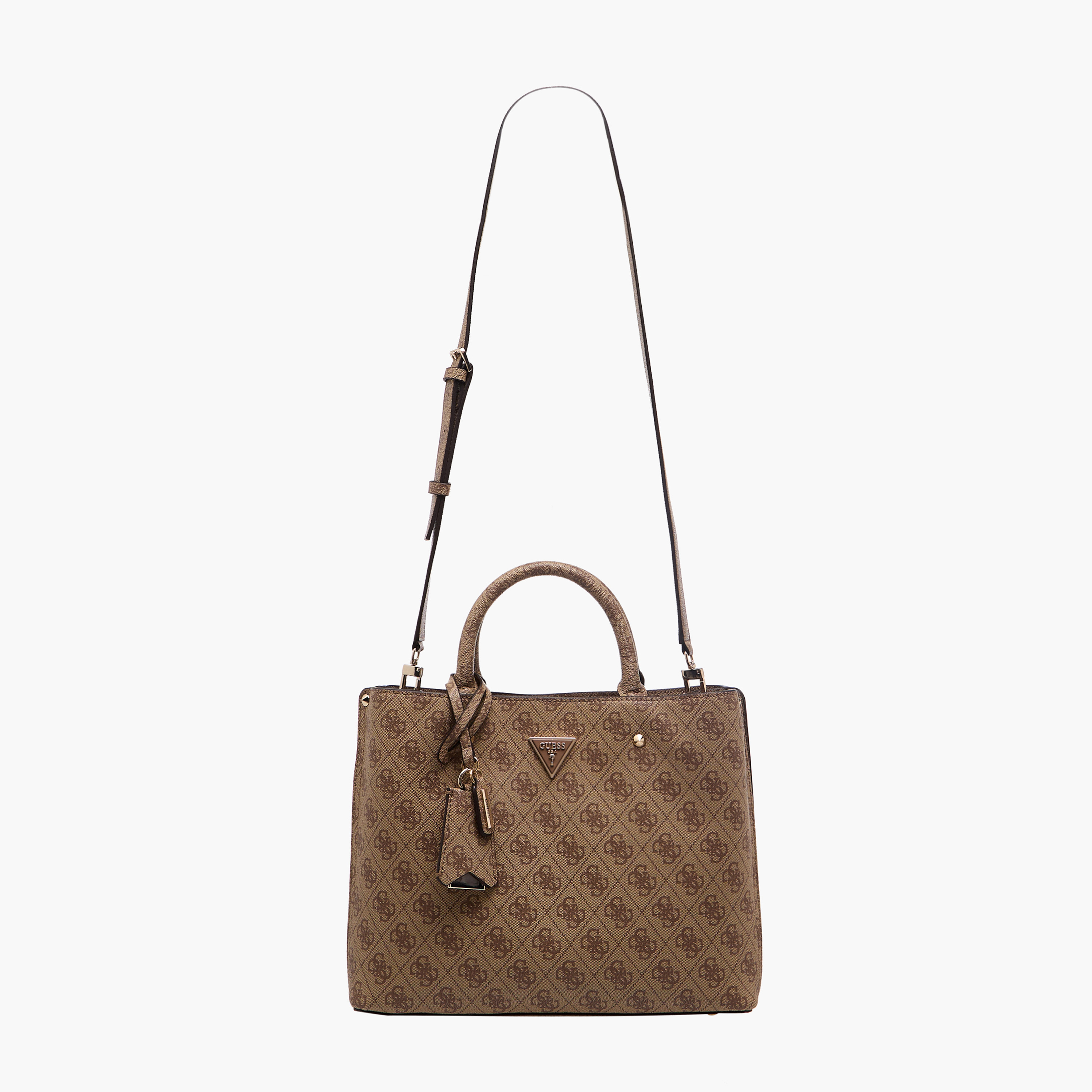 Guess Meridian II Monogram Texture Tote Bag with Detachable Strap-women-bagsandwallets-handbags-image-3