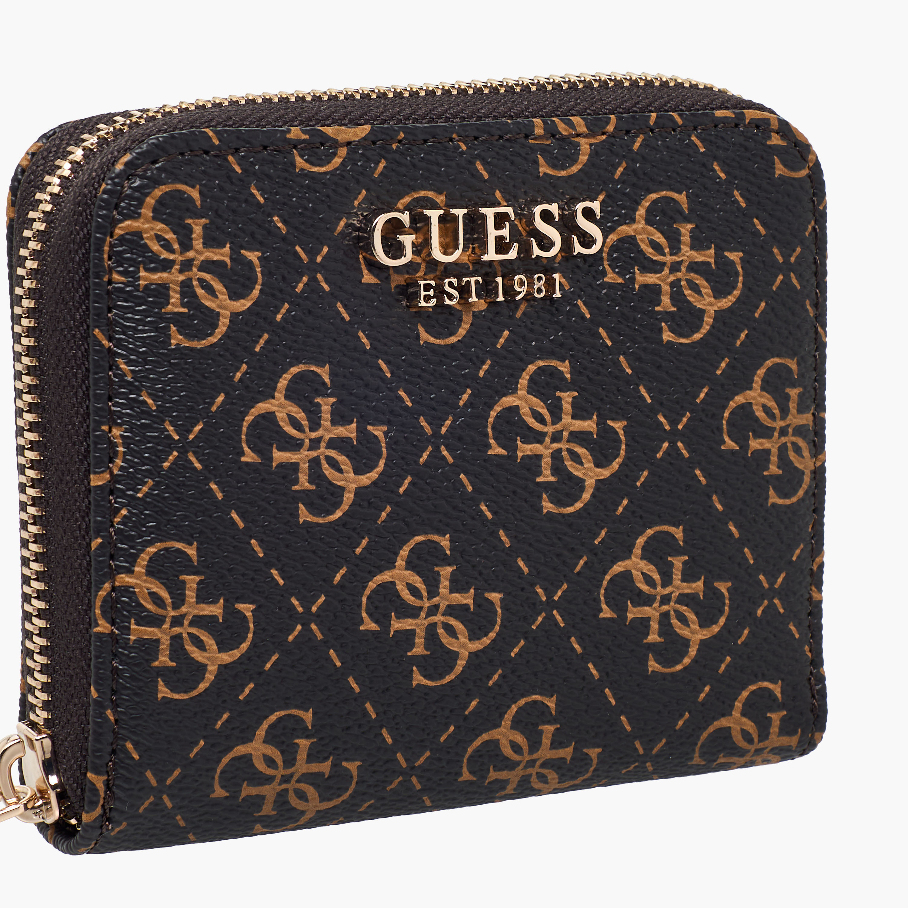 Guess Laurel II Monogram Print Wallet with Zip Closure-women-bagsandwallets-wallets-image-3