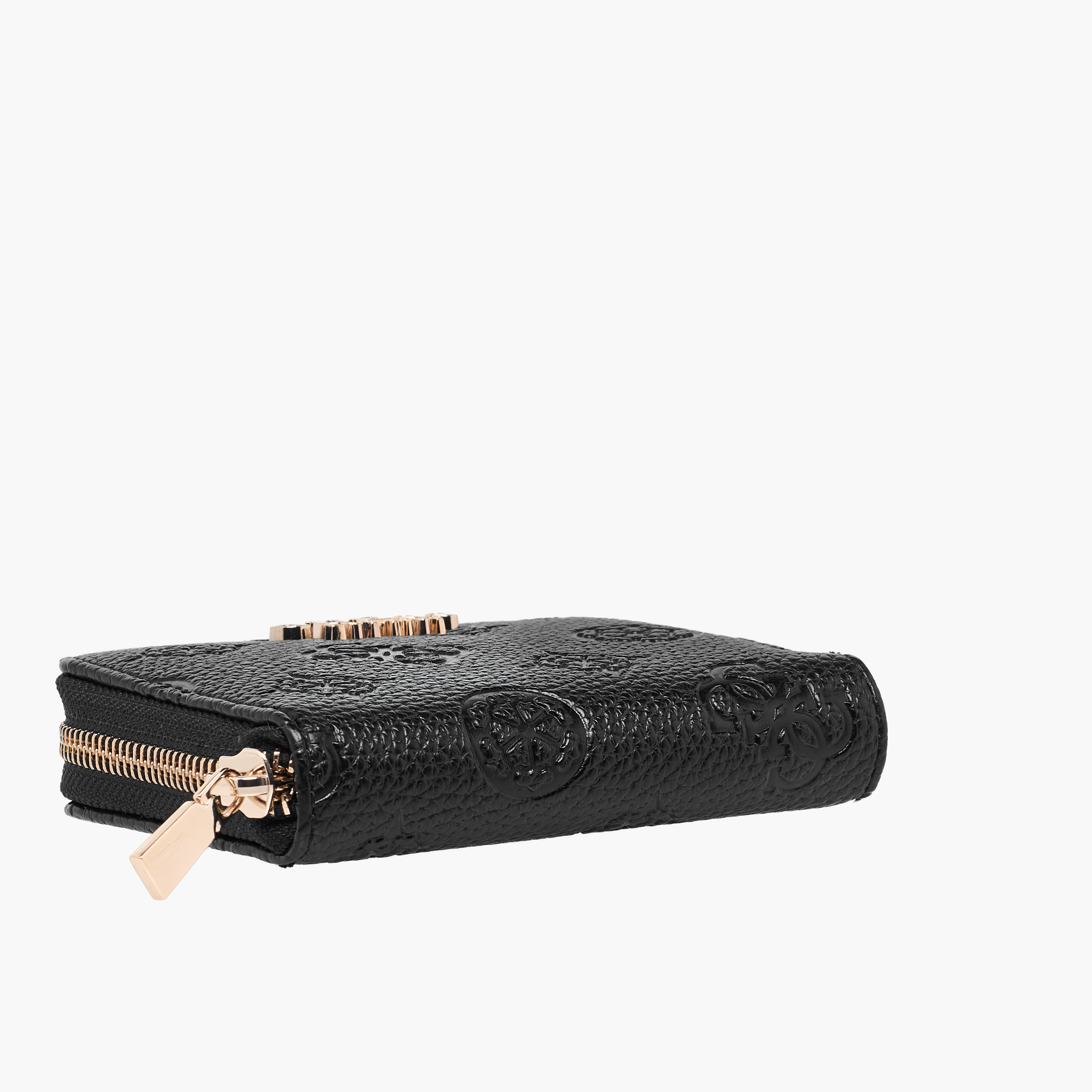 Guess Cresidia II Monogram Textured Wallet with Zip Closure-women-bagsandwallets-wallets-image-4