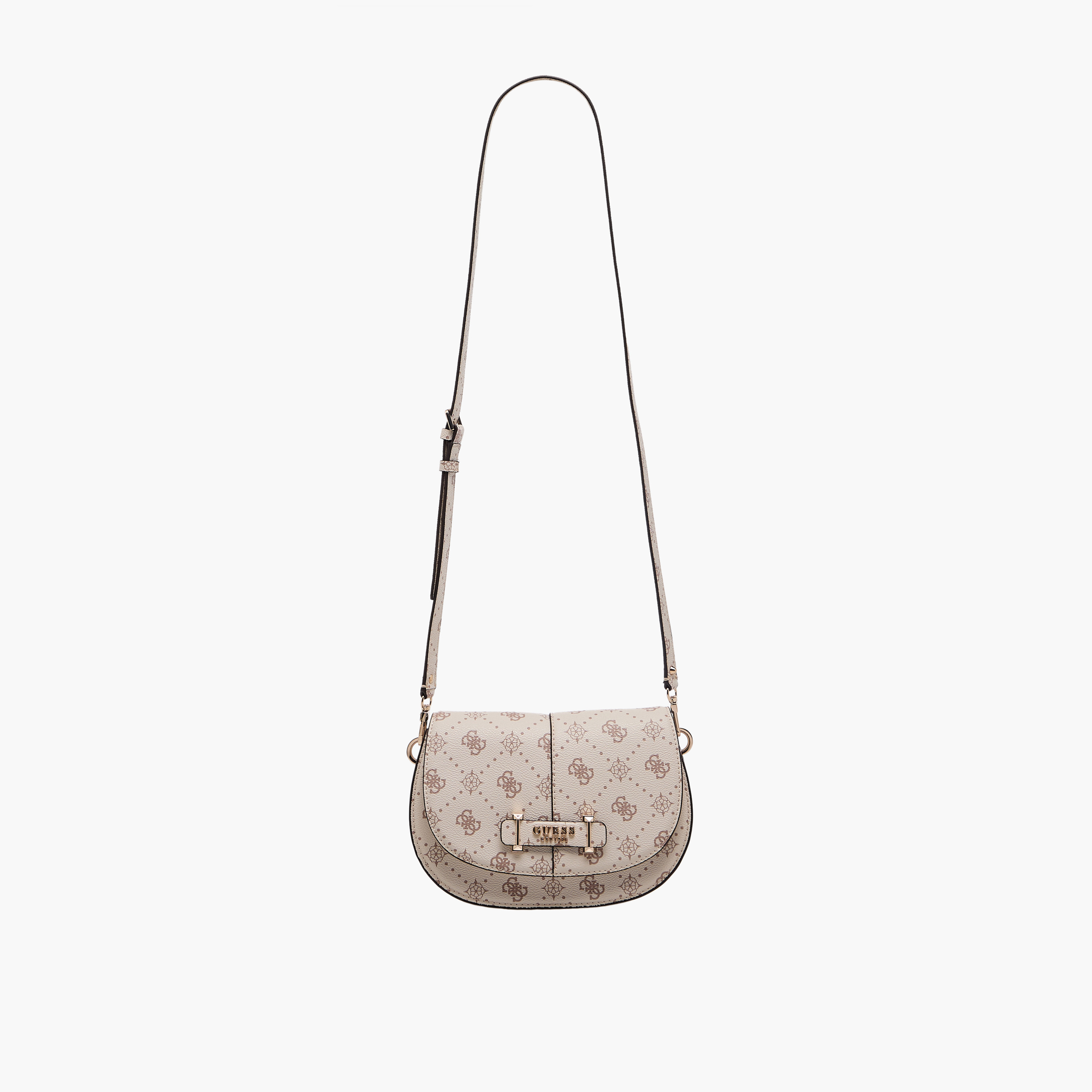 Guess Carrie Monogram Print Crossbody Bag with Detachable Strap-women-bagsandwallets-handbags-image-3