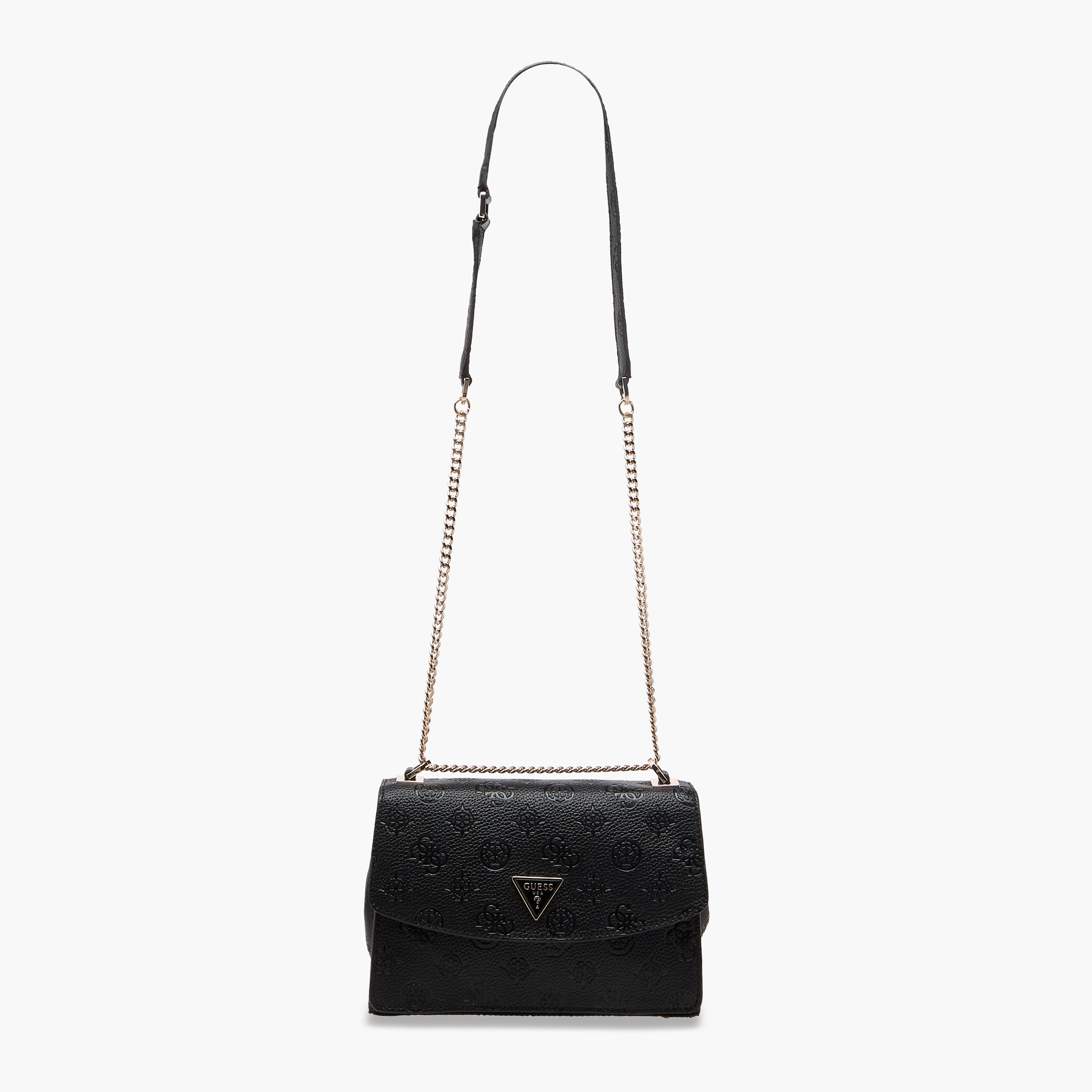 Guess Cresidia II Monogram Texture Crossbody Bag with Chain Strap-women-bagsandwallets-handbags-image-3