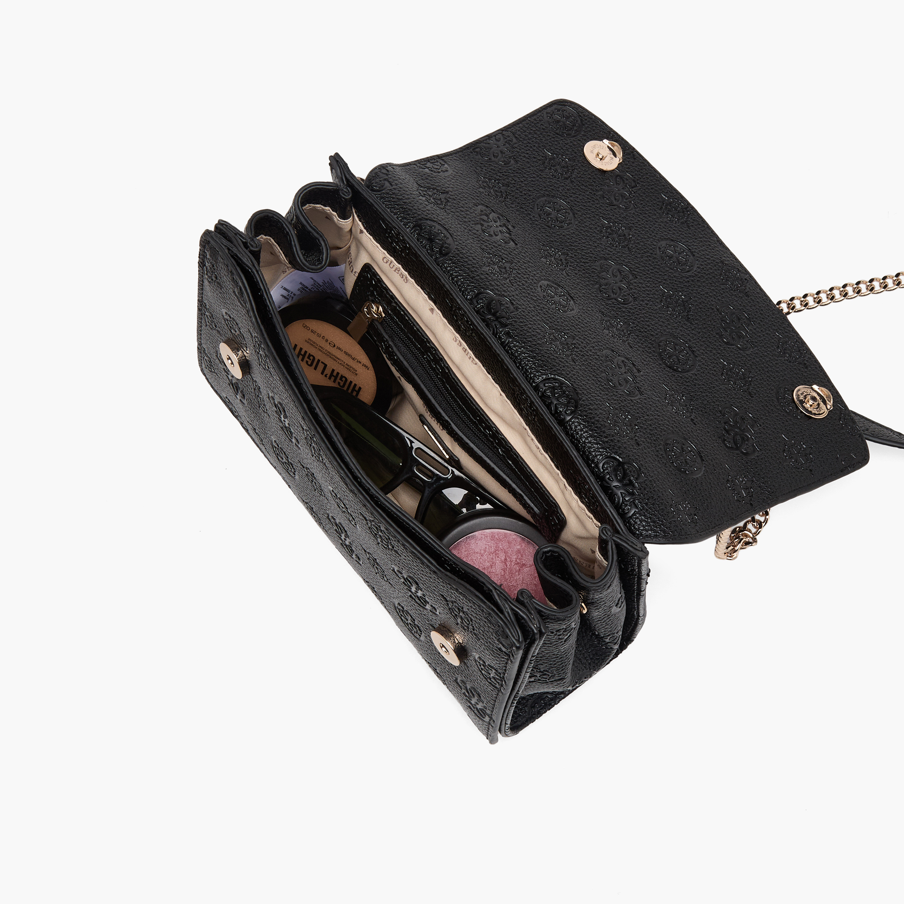 Guess Cresidia II Monogram Texture Crossbody Bag with Chain Strap-women-bagsandwallets-handbags-image-8
