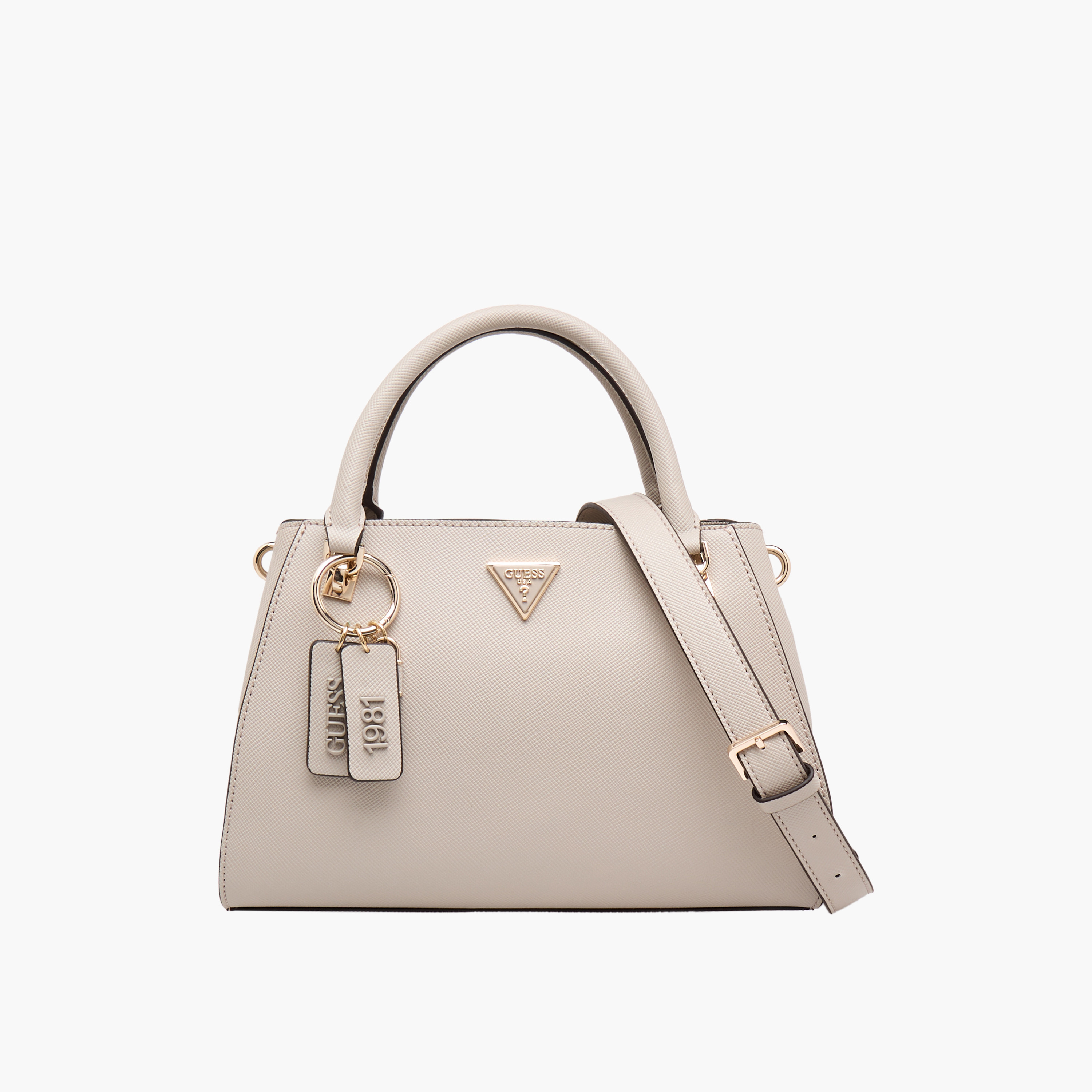 Guess Noelle II Textured Tote Bag with Detachable Strap-women-bagsandwallets-handbags-image-1