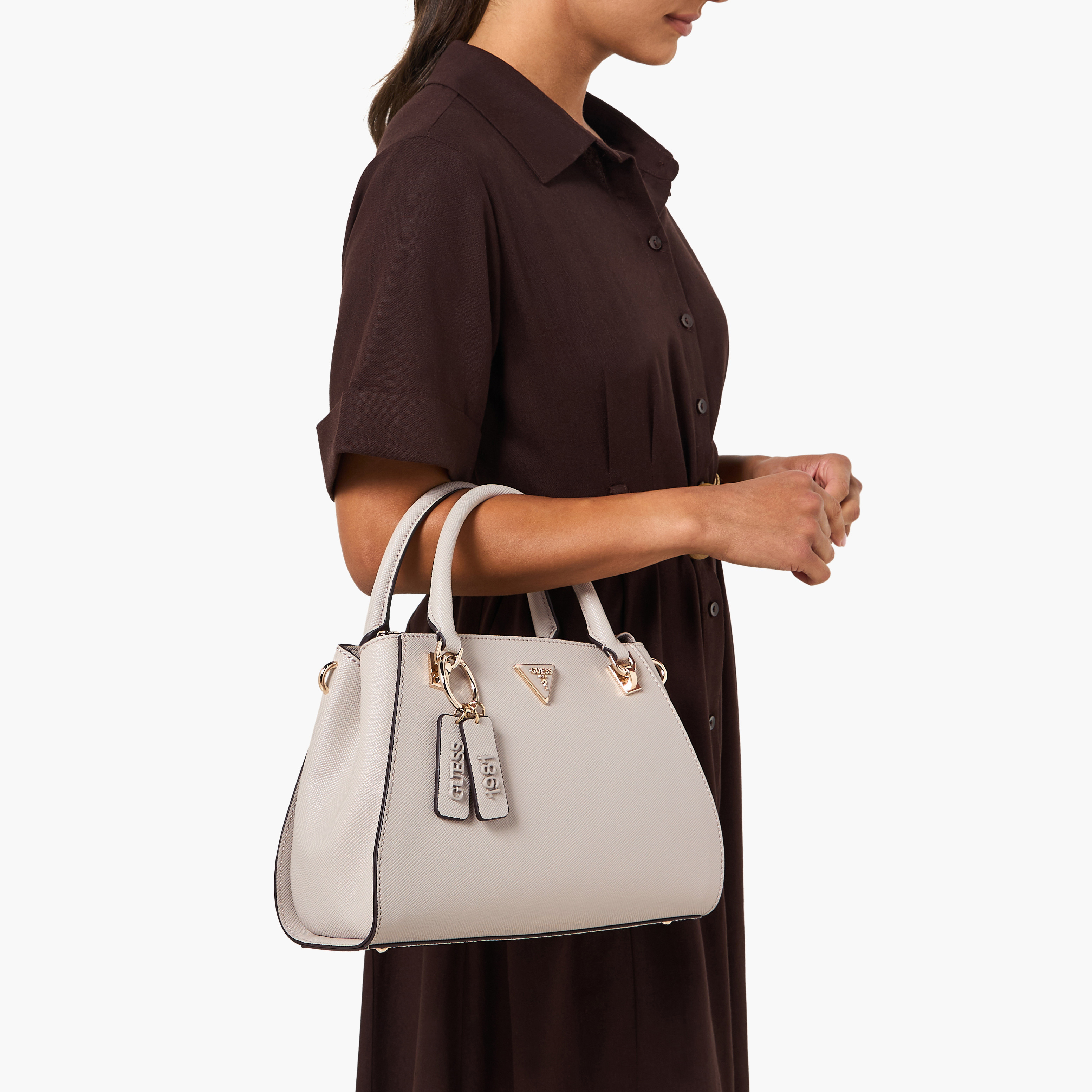 Guess Noelle II Textured Tote Bag with Detachable Strap-women-bagsandwallets-handbags-image-2