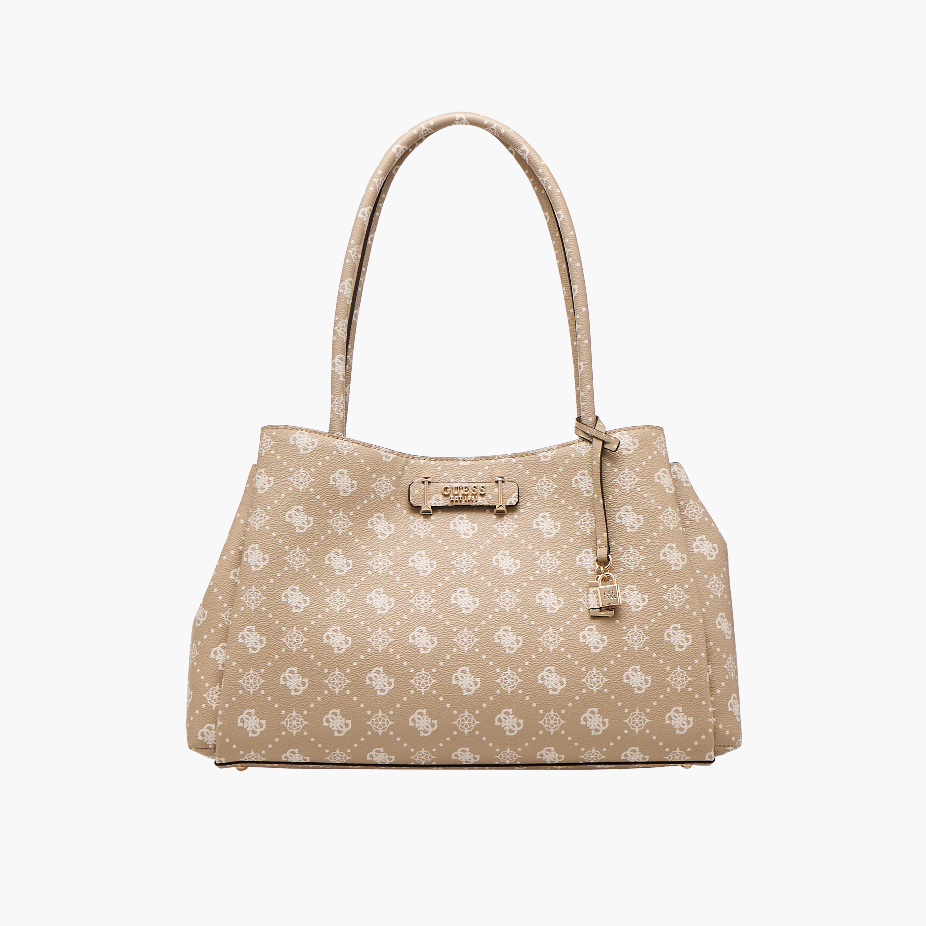 شنطة توت بطبعات مونوجرام وبمقبض مزدوج كاري من جيس-women-bagsandwallets-handbags-image-1