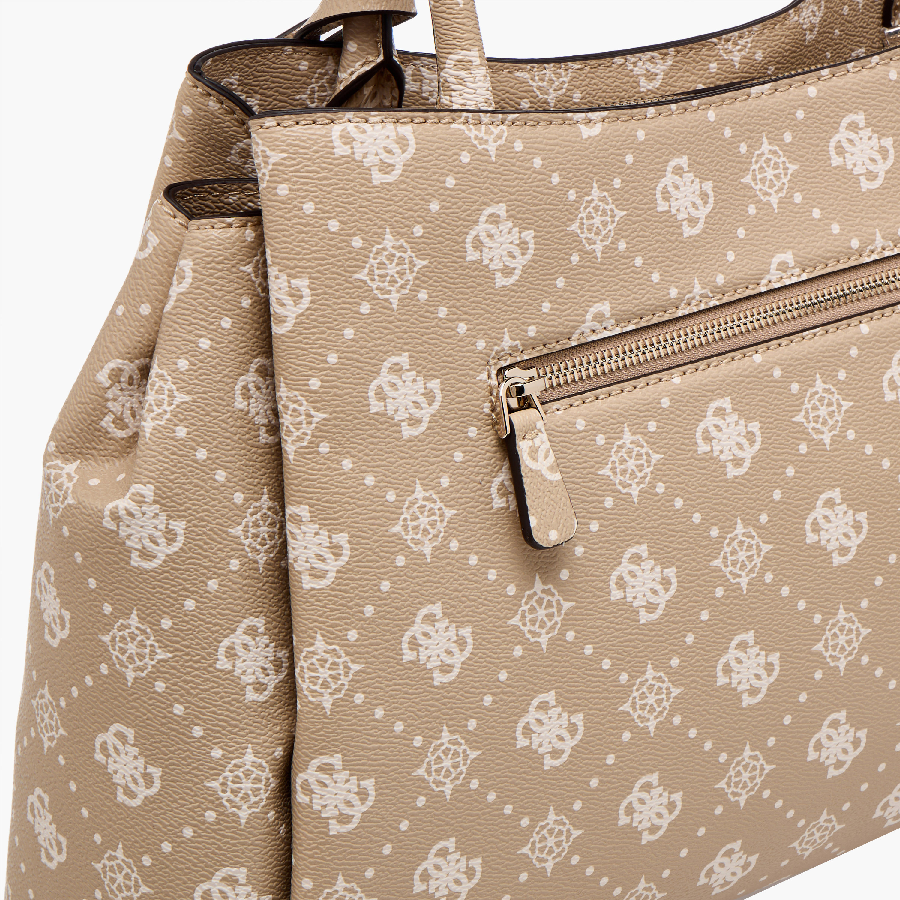 شنطة توت بطبعات مونوجرام وبمقبض مزدوج كاري من جيس-women-bagsandwallets-handbags-image-6