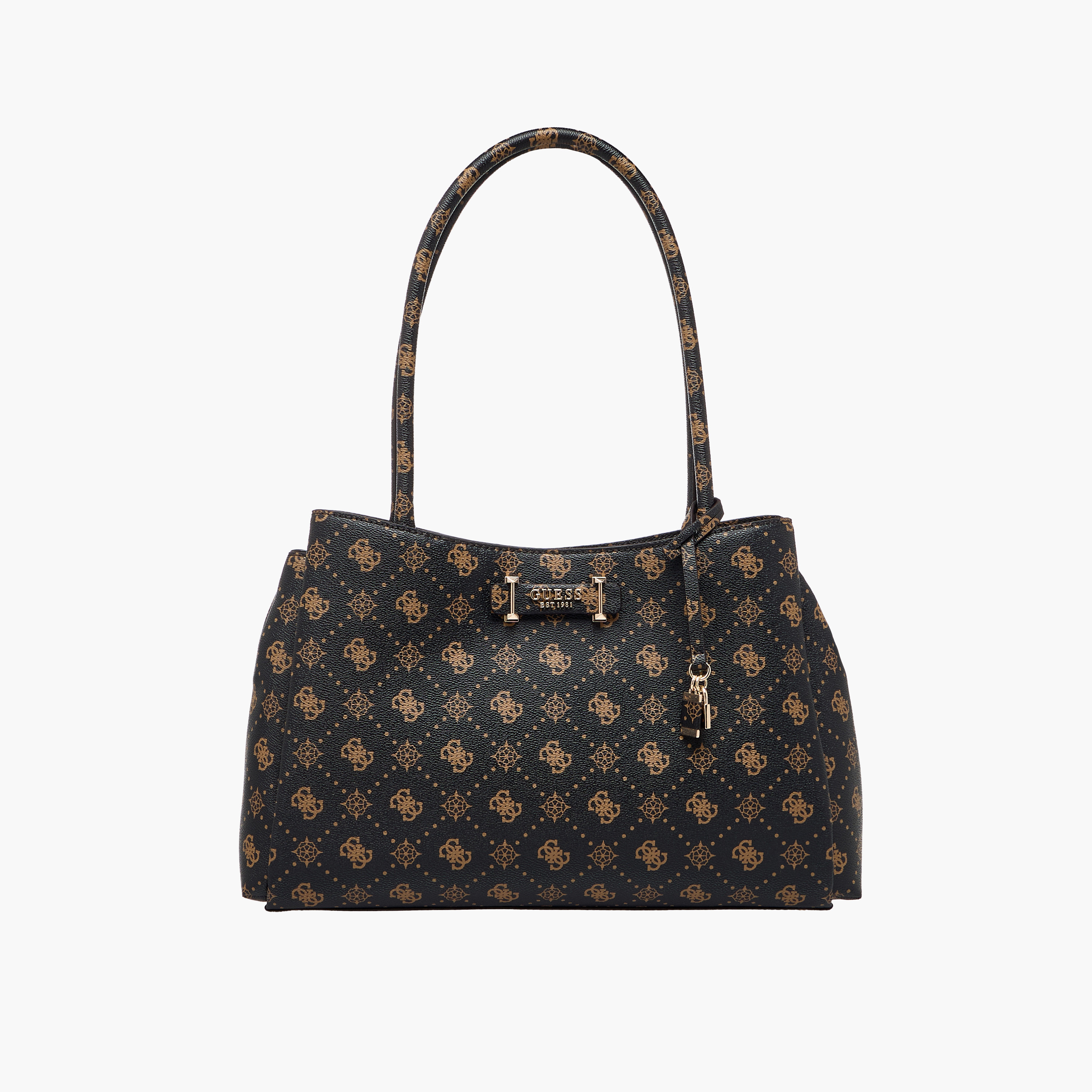 شنطة كتف بسحاب إغلاق وطبعات مونوجرام كاري من جيس-women-bagsandwallets-handbags-image-1