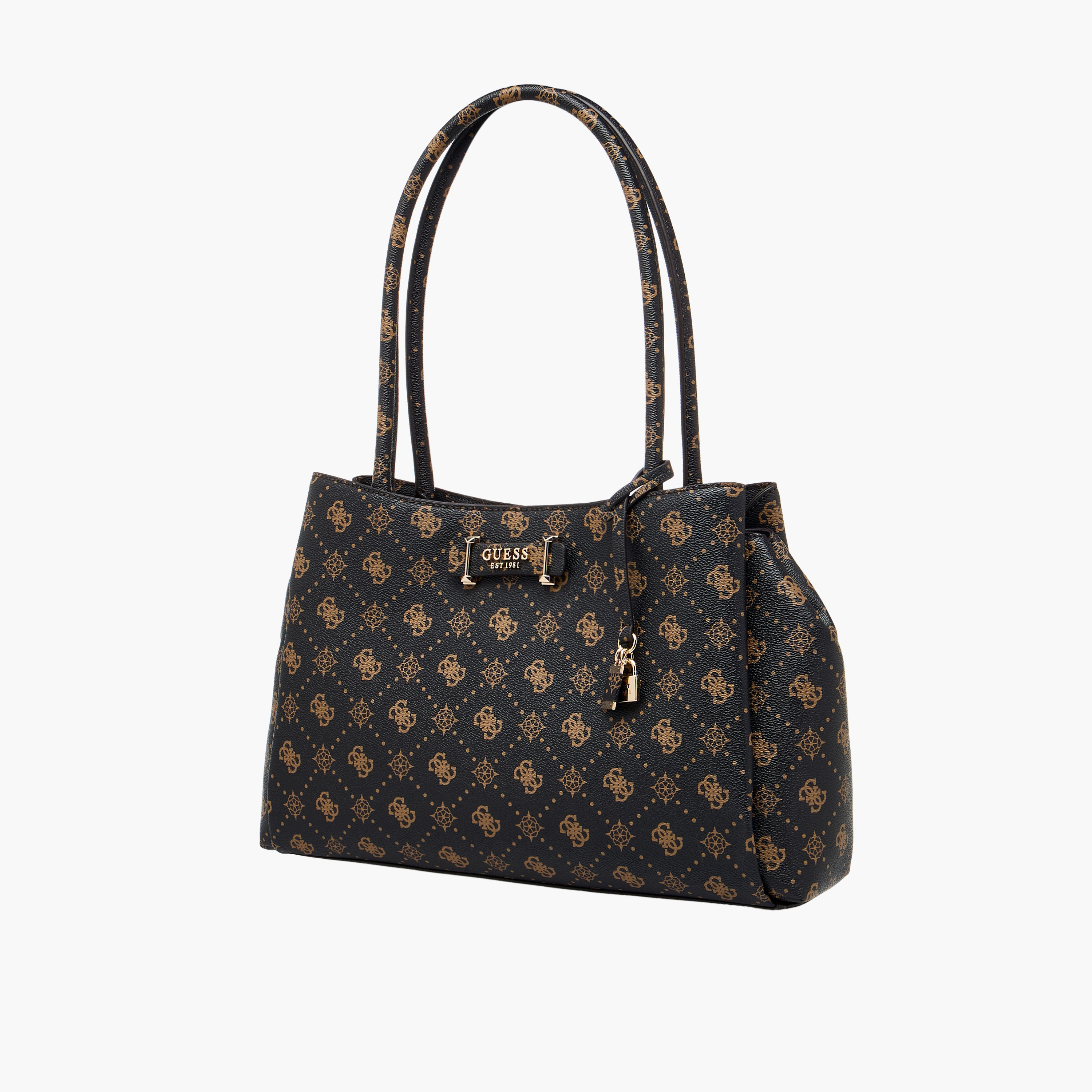 شنطة كتف بسحاب إغلاق وطبعات مونوجرام كاري من جيس-women-bagsandwallets-handbags-image-3