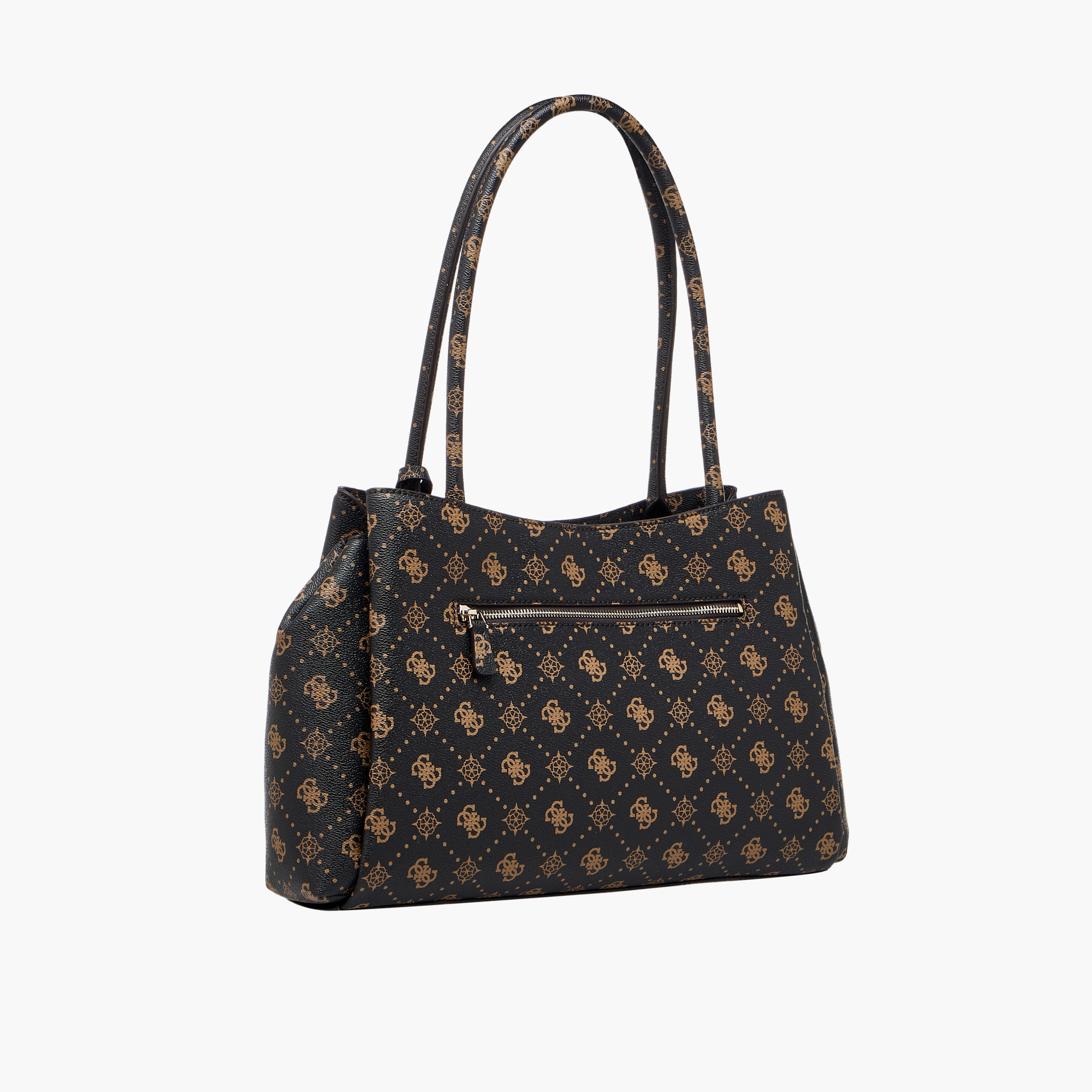 شنطة كتف بسحاب إغلاق وطبعات مونوجرام كاري من جيس-women-bagsandwallets-handbags-image-4