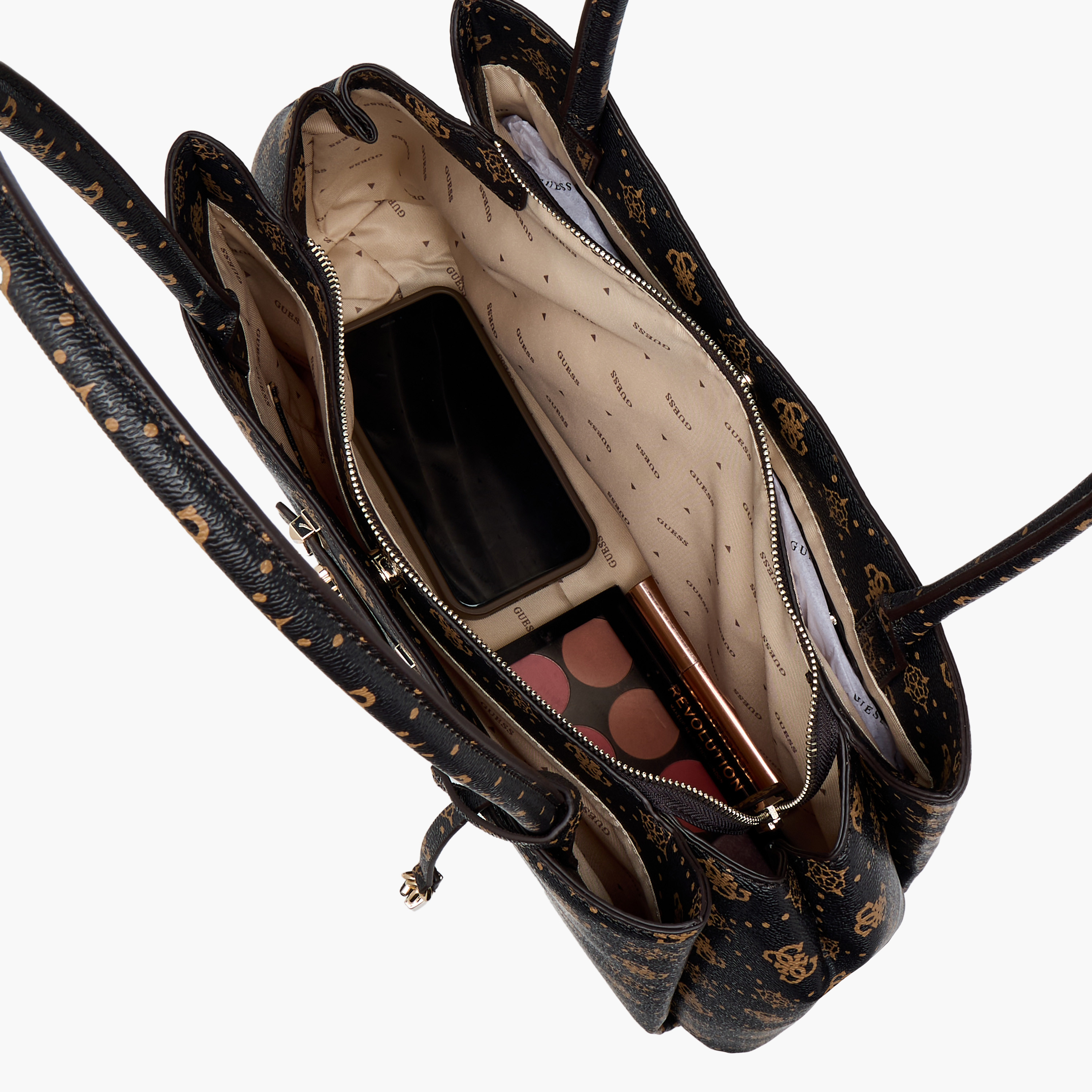 شنطة كتف بسحاب إغلاق وطبعات مونوجرام كاري من جيس-women-bagsandwallets-handbags-image-8