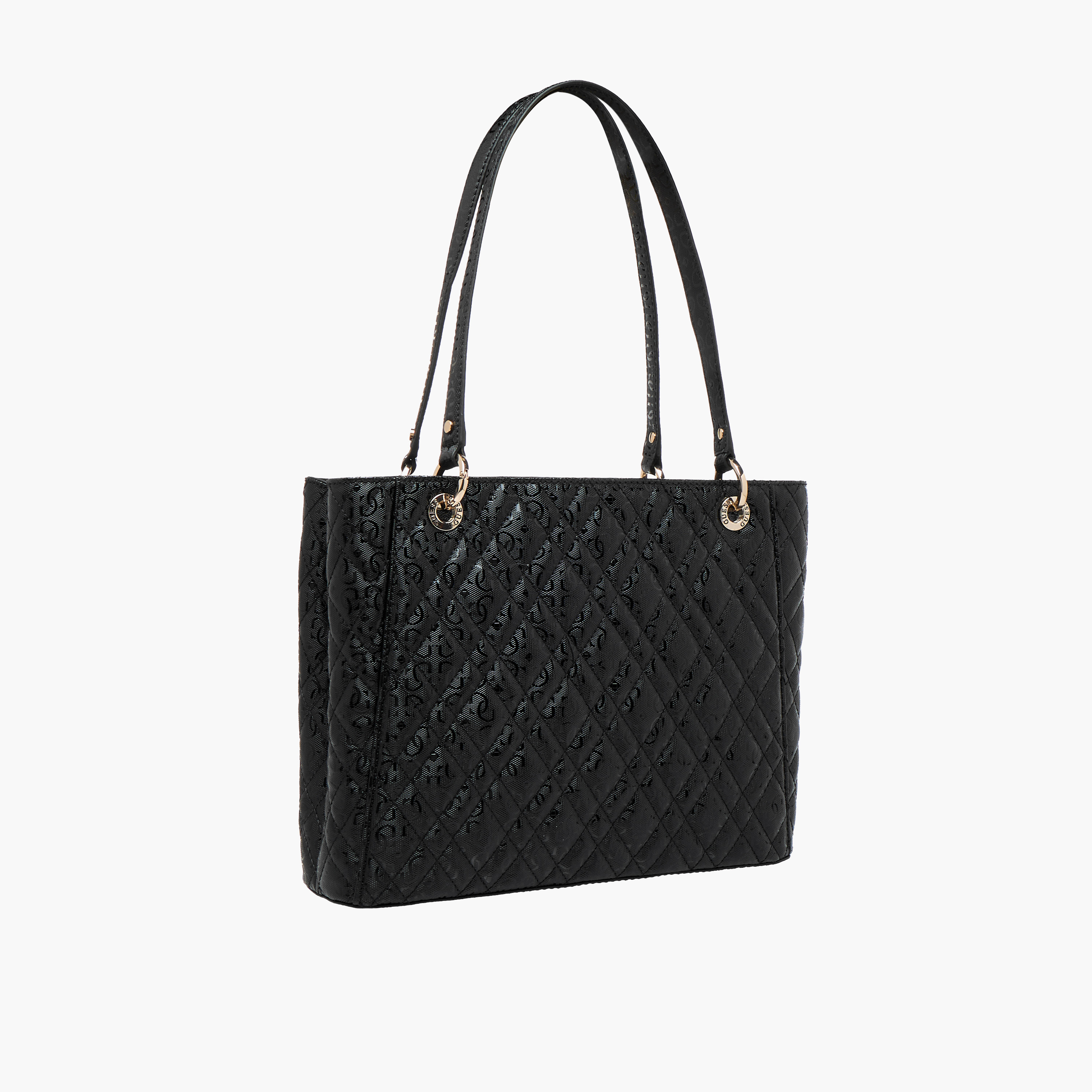 Guess Isemay Noel Quilted Tote Bag with Zip Closure-women-bagsandwallets-handbags-image-4
