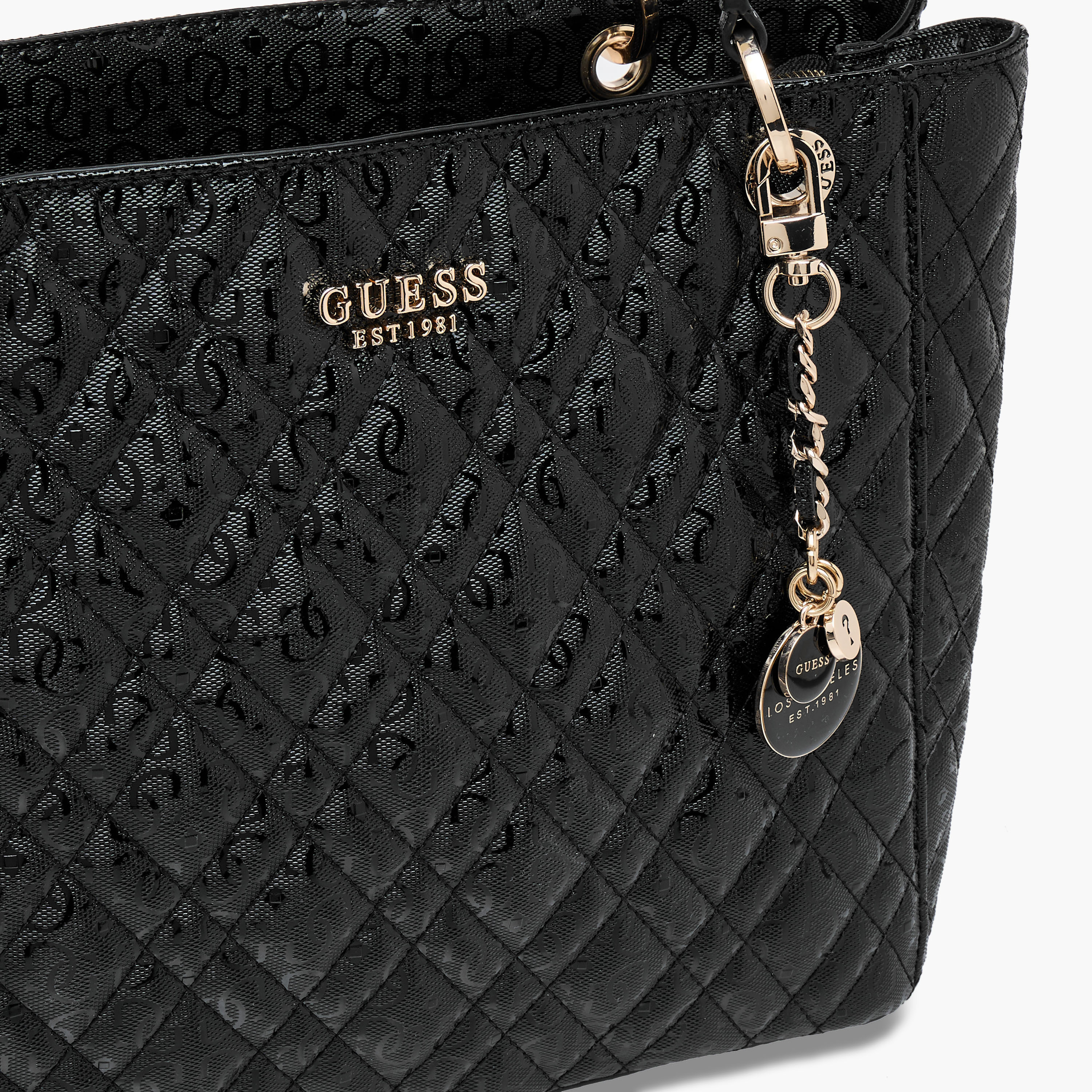 Guess Isemay Noel Quilted Tote Bag with Zip Closure-women-bagsandwallets-handbags-image-5