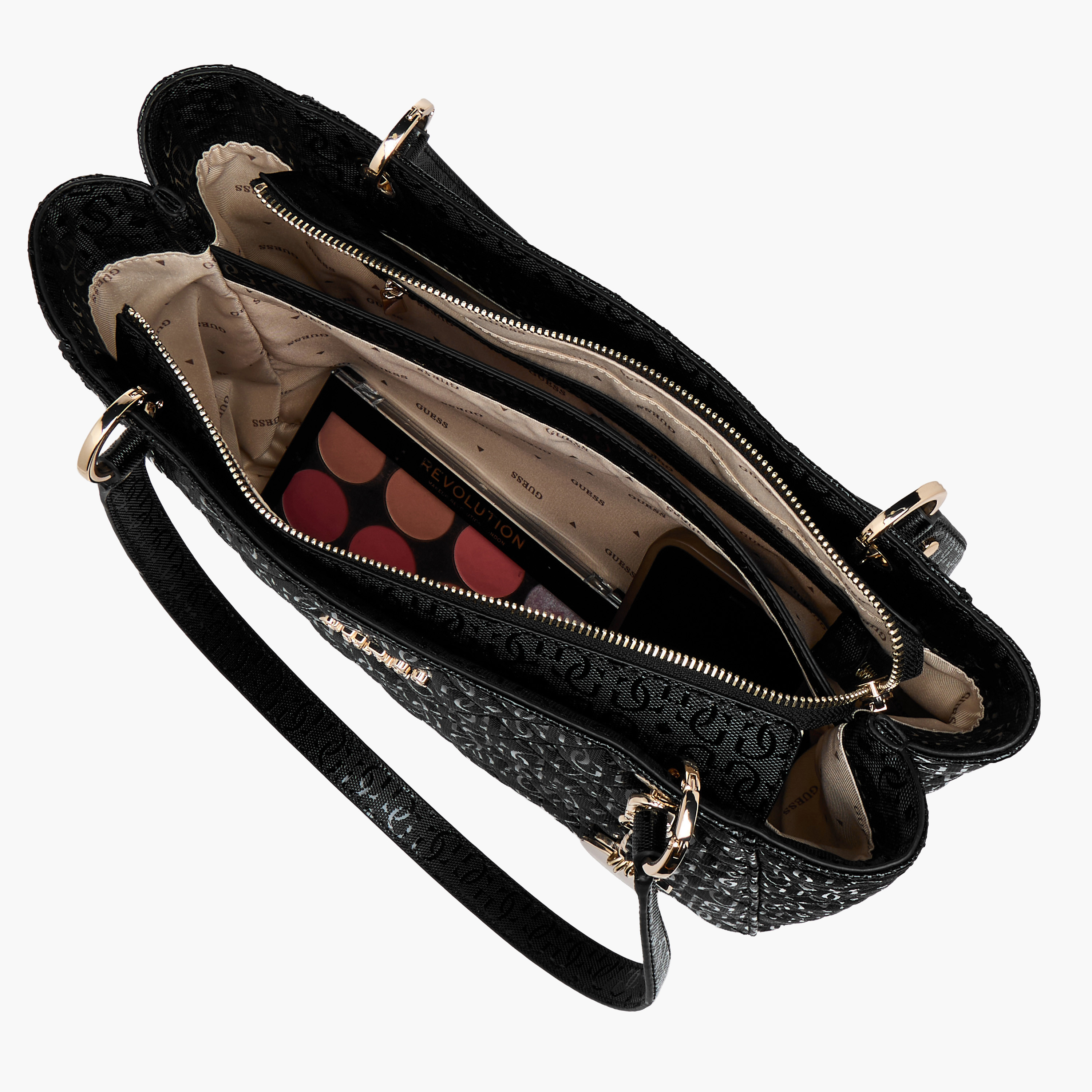 Guess Isemay Noel Quilted Tote Bag with Zip Closure-women-bagsandwallets-handbags-image-8